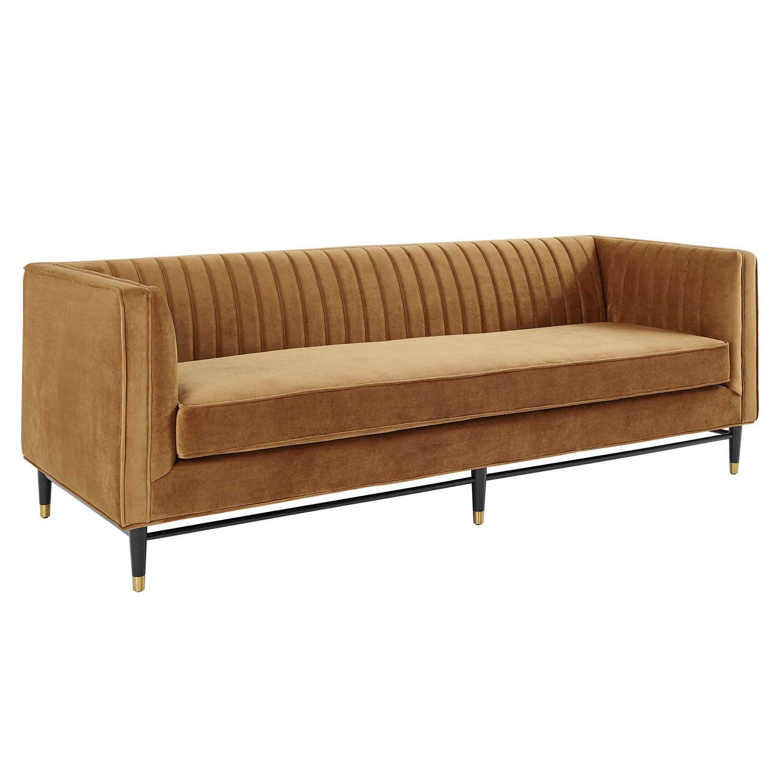 Modway Devote Channel Tufted Performance Velvet Sofa | Sofas | 