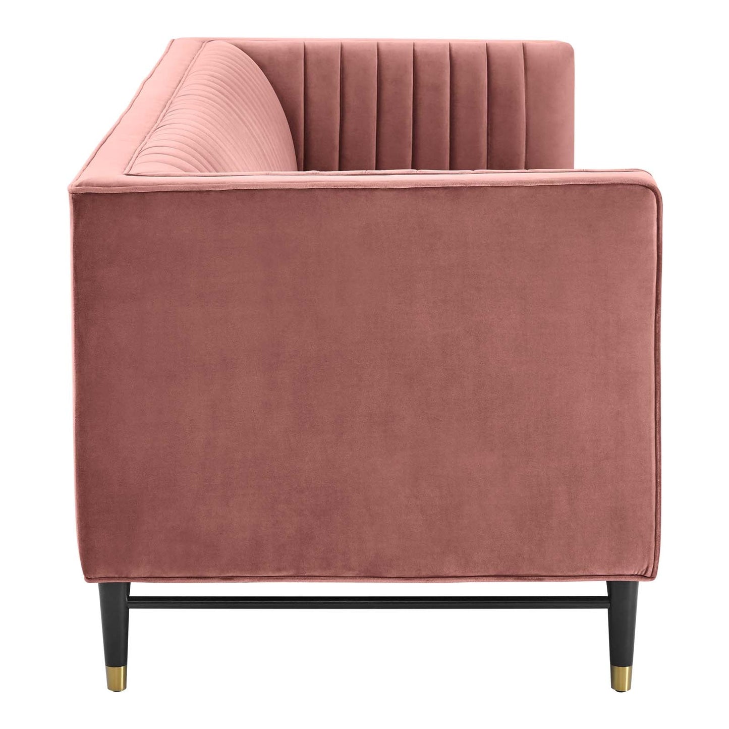 Modway Devote Channel Tufted Performance Velvet Sofa | Sofas | 