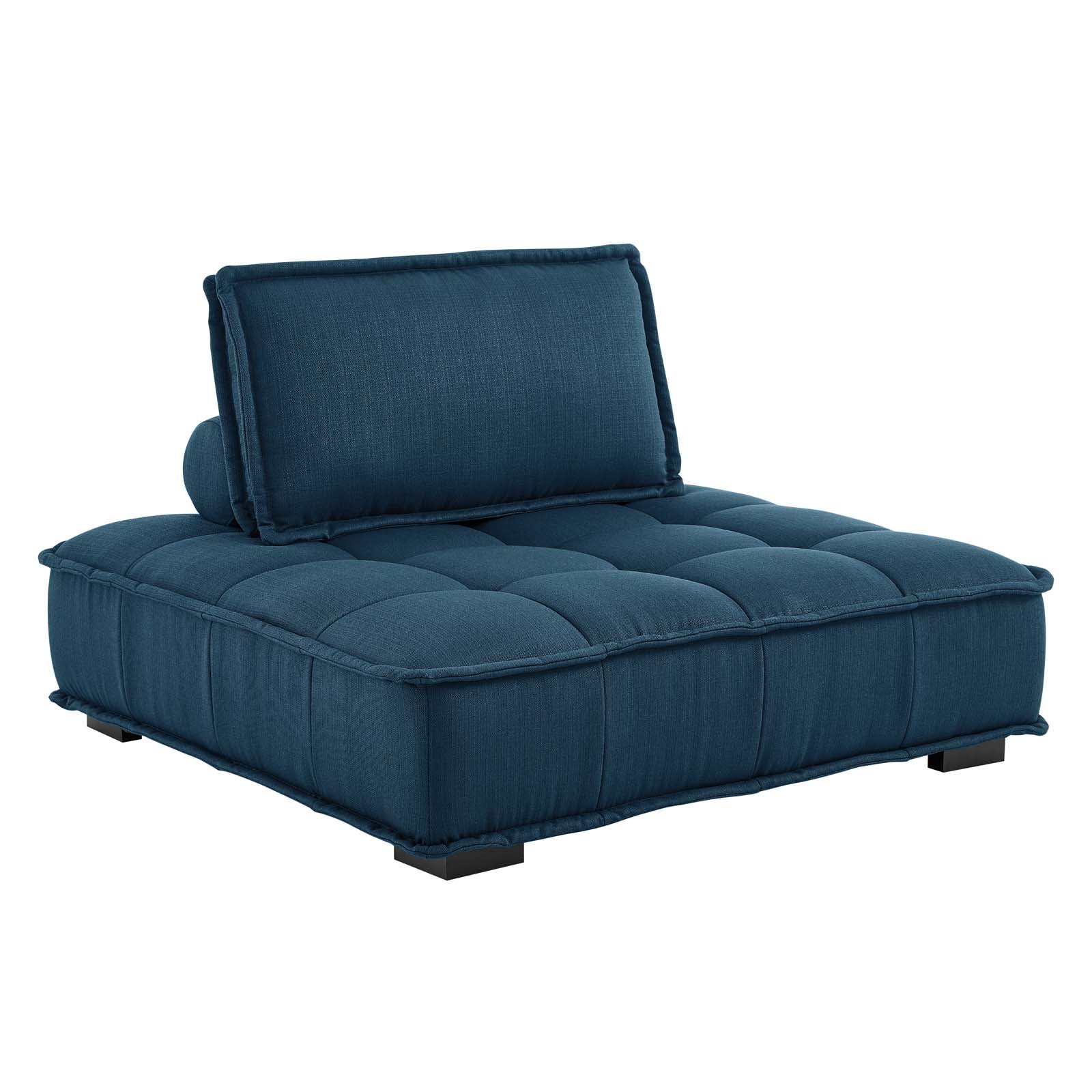 Modway Saunter Tufted Fabric Armless Chair | Lounge Chairs | Modishstore-2