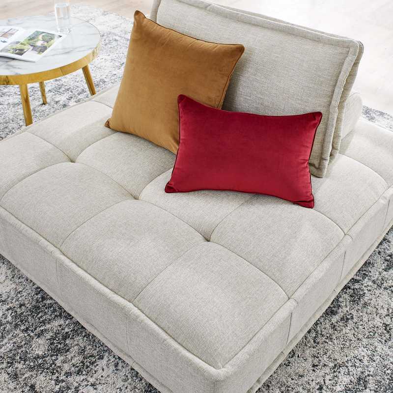 Modway Saunter Tufted Fabric Armless Chair | Lounge Chairs | Modishstore-4