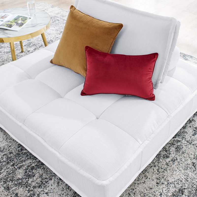 Modway Saunter Tufted Fabric Armless Chair | Lounge Chairs | Modishstore-14