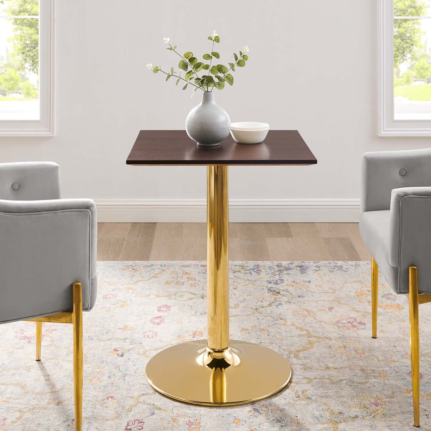 Modway Verne 24" Square Dining Table | Dining Tables | Modishstore