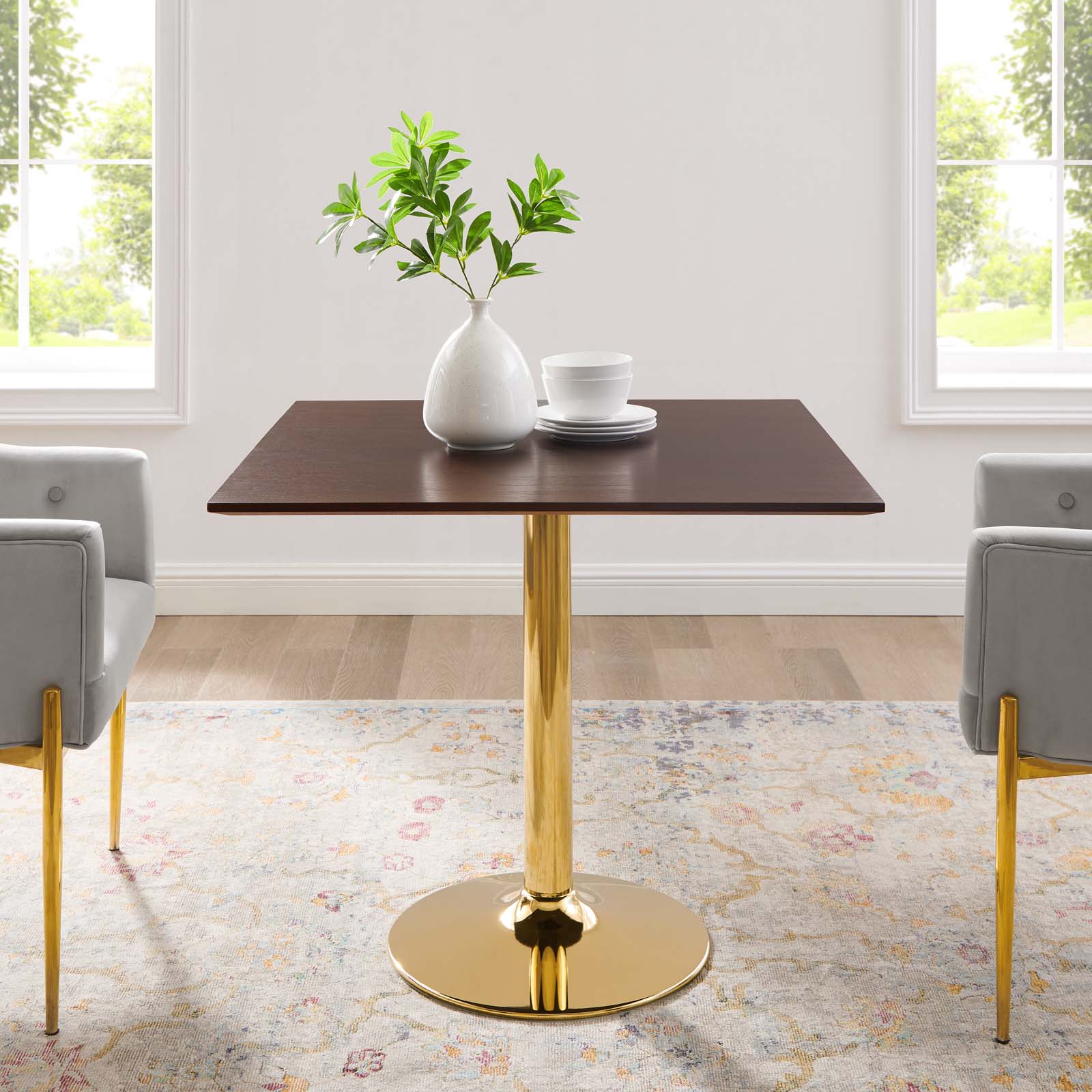 Modway Verne 35" Square Dining Table | Dining Tables | Modishstore