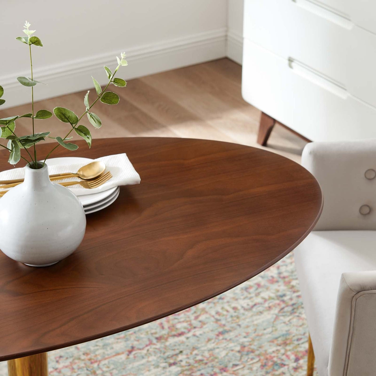 Modway Verne 48" Oval Dining Table | Dining Tables | Modishstore-5