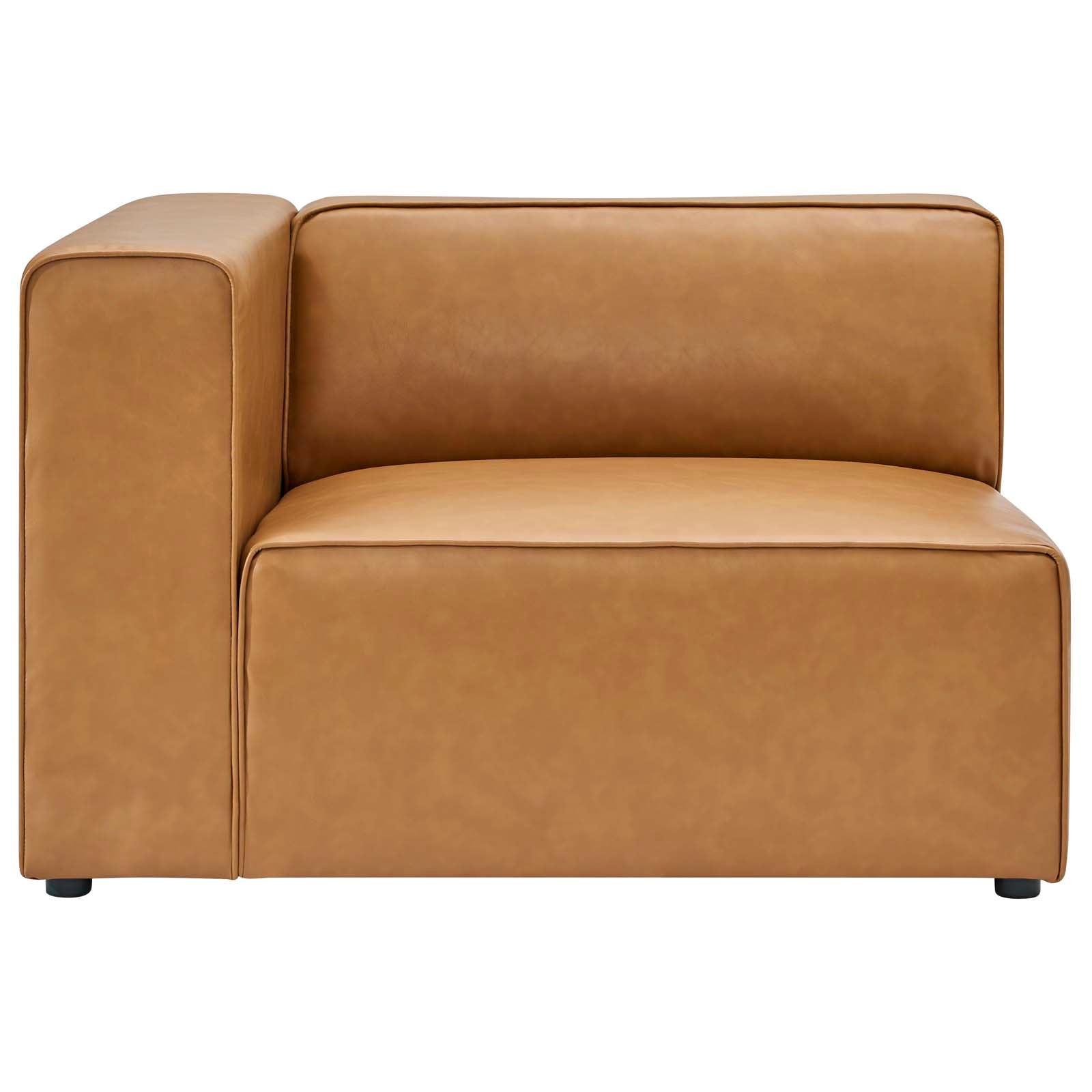 Modway Mingle Vegan Leather 4-Piece Sectional Sofa | Sofas | Modishstore-13
