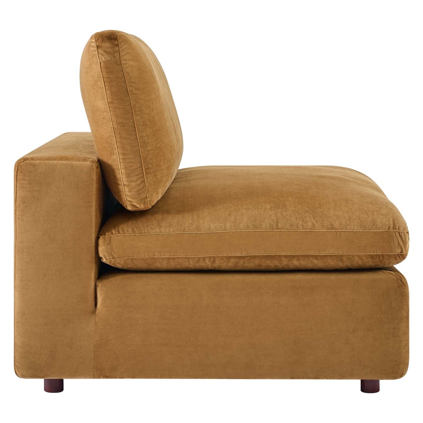 Modway Commix Down Filled Overstuffed Performance Velvet 5-Piece Sectional Sofa | Sofas | 