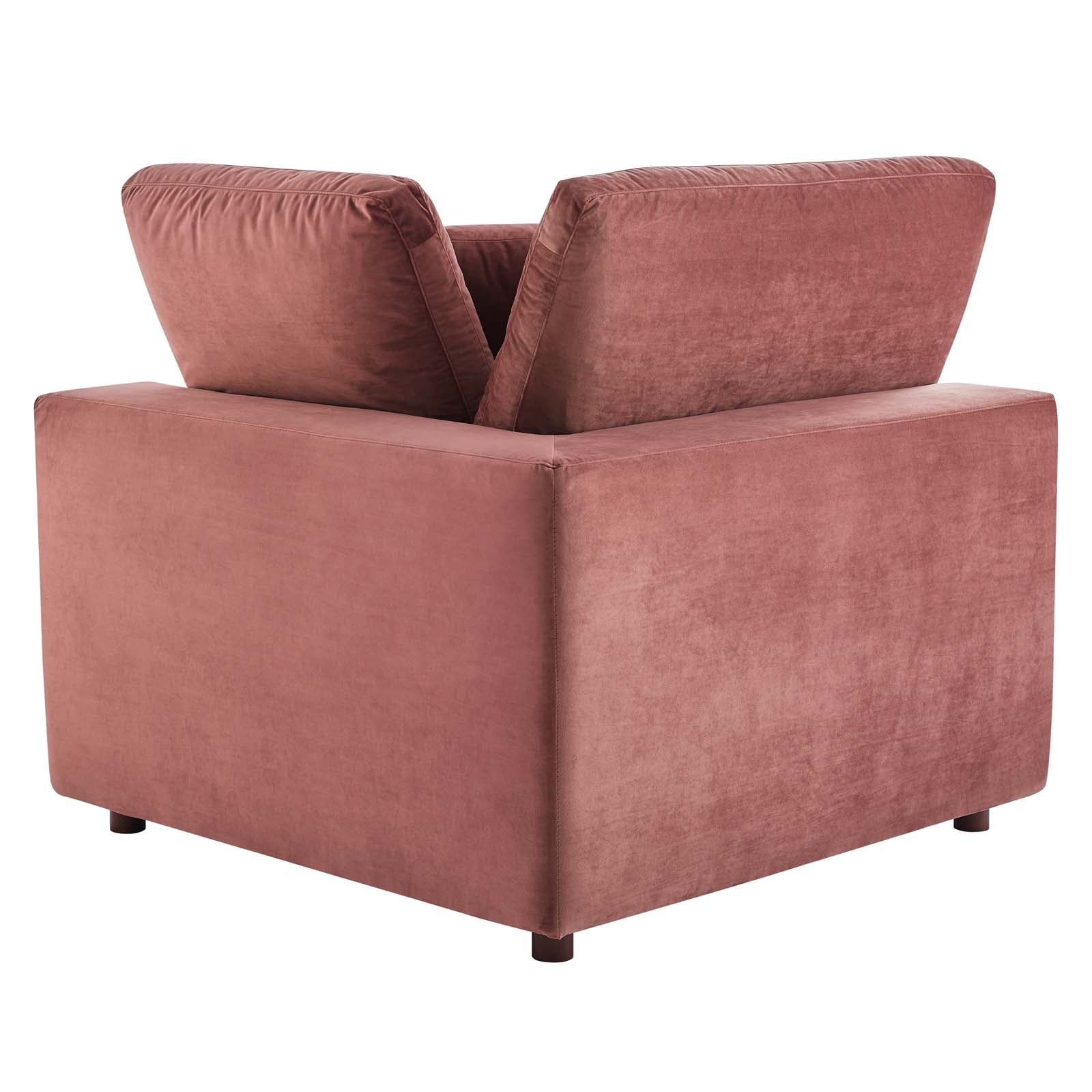Modway Commix Down Filled Overstuffed Performance Velvet 5-Piece Sectional Sofa | Sofas | 
