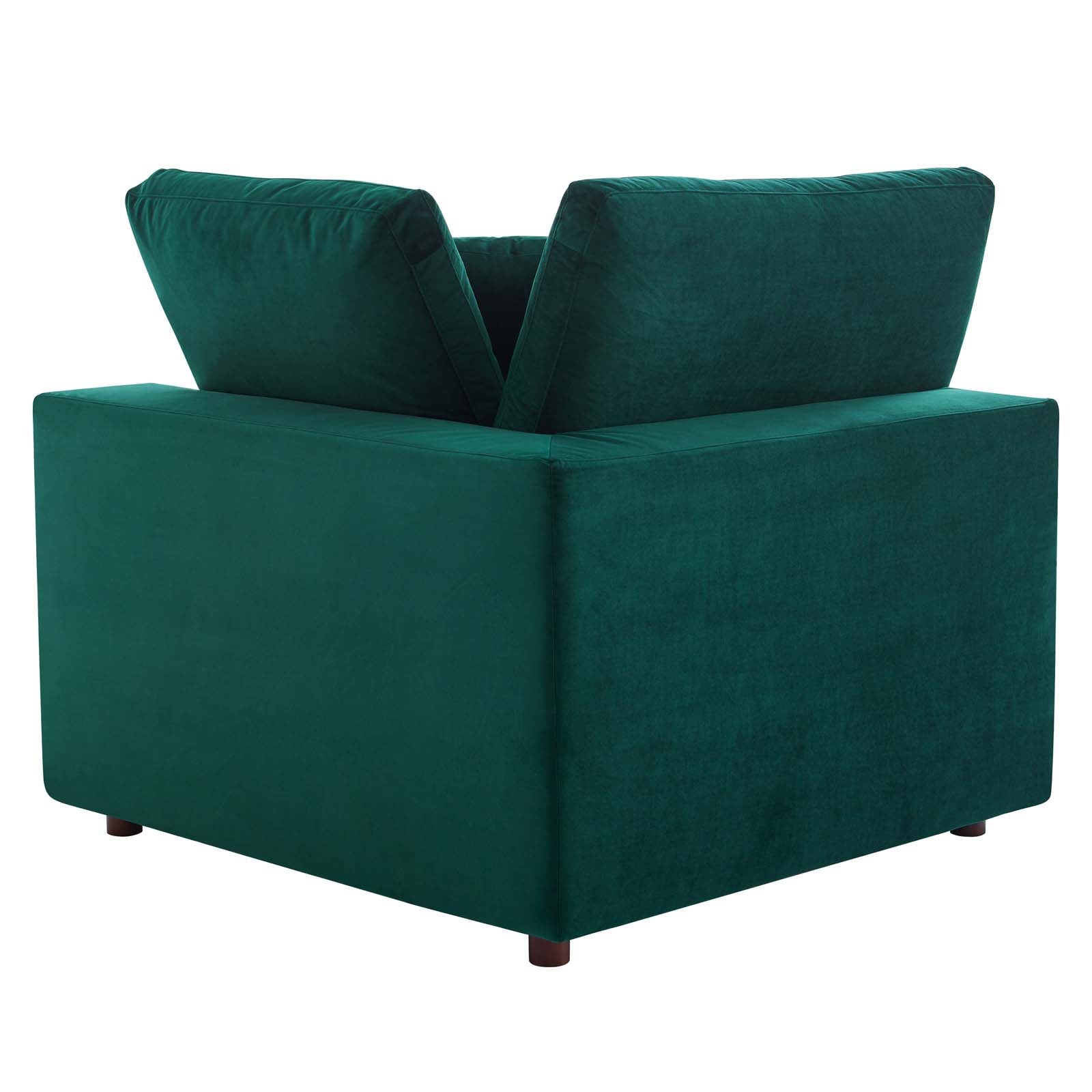 Modway Commix Down Filled Overstuffed Performance Velvet 5-Piece Sectional Sofa | Sofas | 