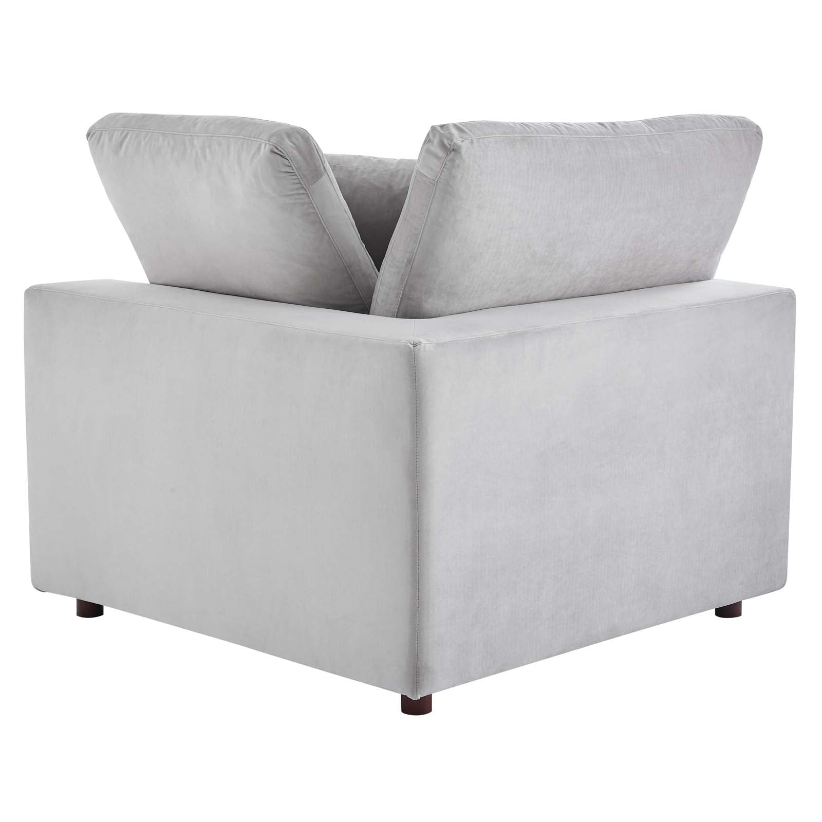 Modway Commix Down Filled Overstuffed Performance Velvet 5-Piece Sectional Sofa | Sofas | 