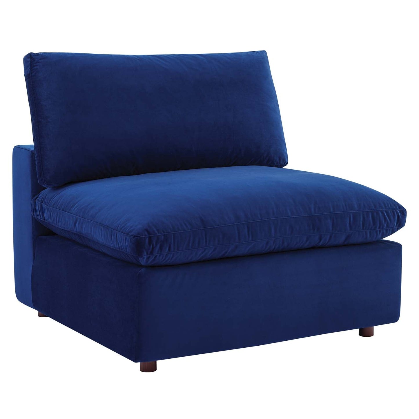 Modway Commix Down Filled Overstuffed Performance Velvet 5-Piece Sectional Sofa | Sofas | 