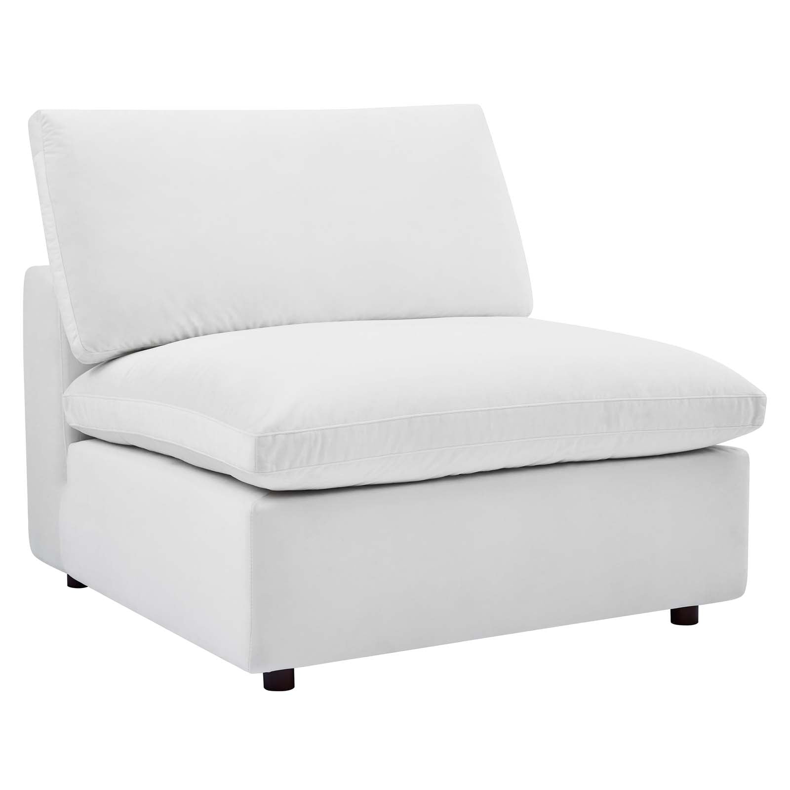 Modway Commix Down Filled Overstuffed Performance Velvet 5-Piece Sectional Sofa | Sofas | 