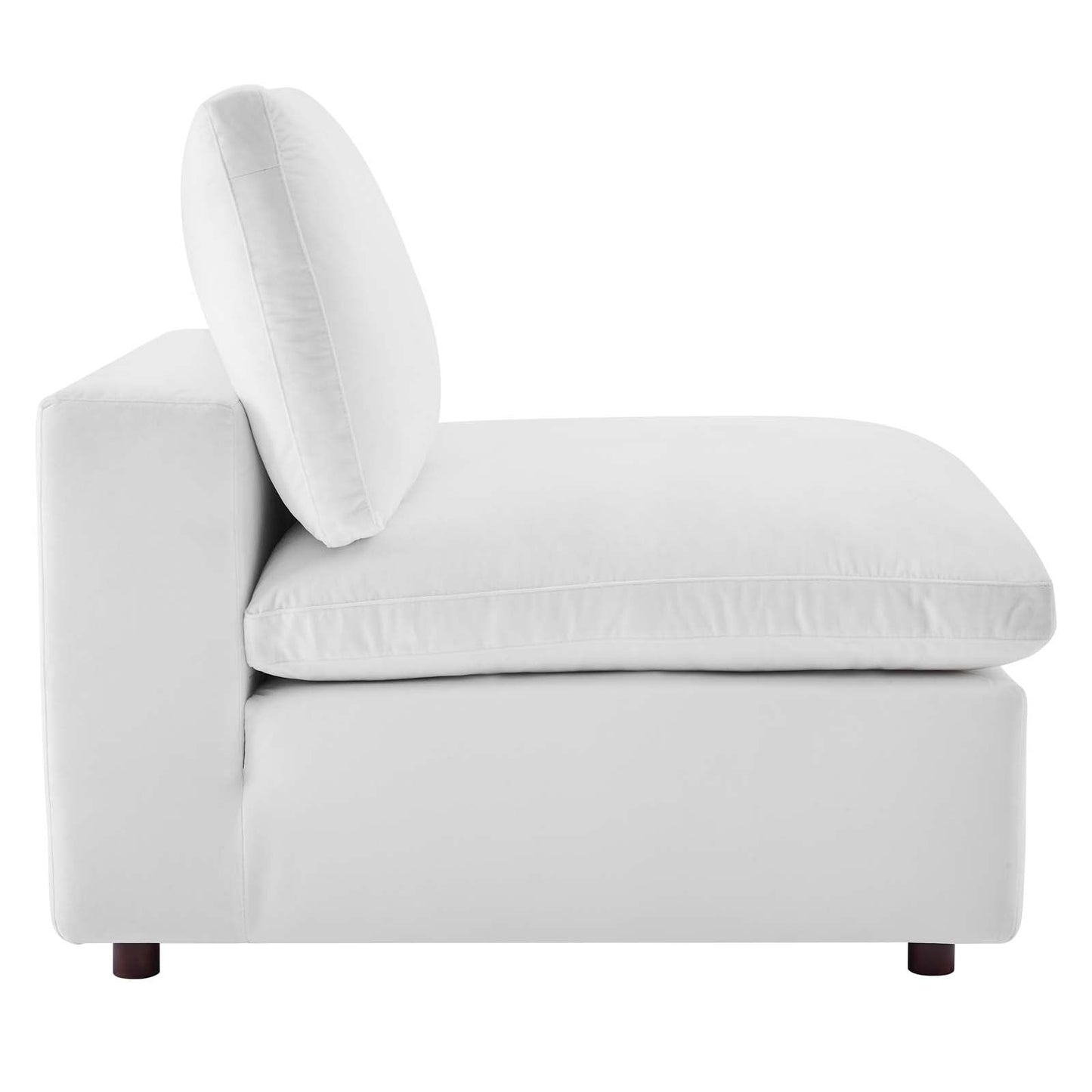 Modway Commix Down Filled Overstuffed Performance Velvet 5-Piece Sectional Sofa | Sofas | 