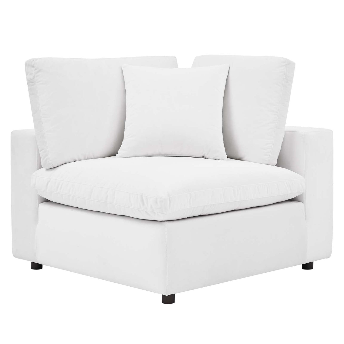 Modway Commix Down Filled Overstuffed Performance Velvet 5-Piece Sectional Sofa | Sofas | 