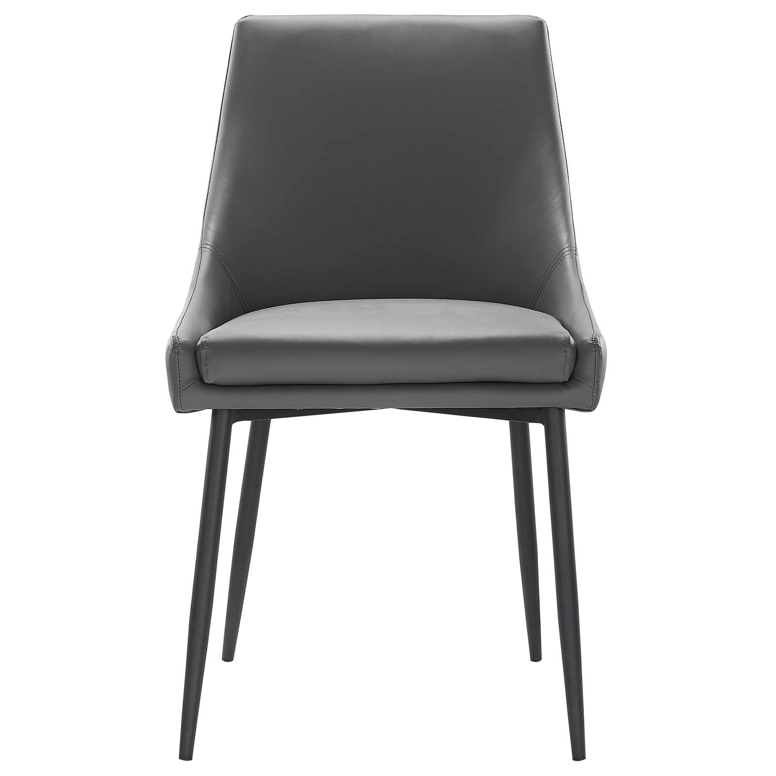 Modway Viscount Vegan Leather Dining Chairs - Set of 2 | Dining Chairs | Modishstore-7