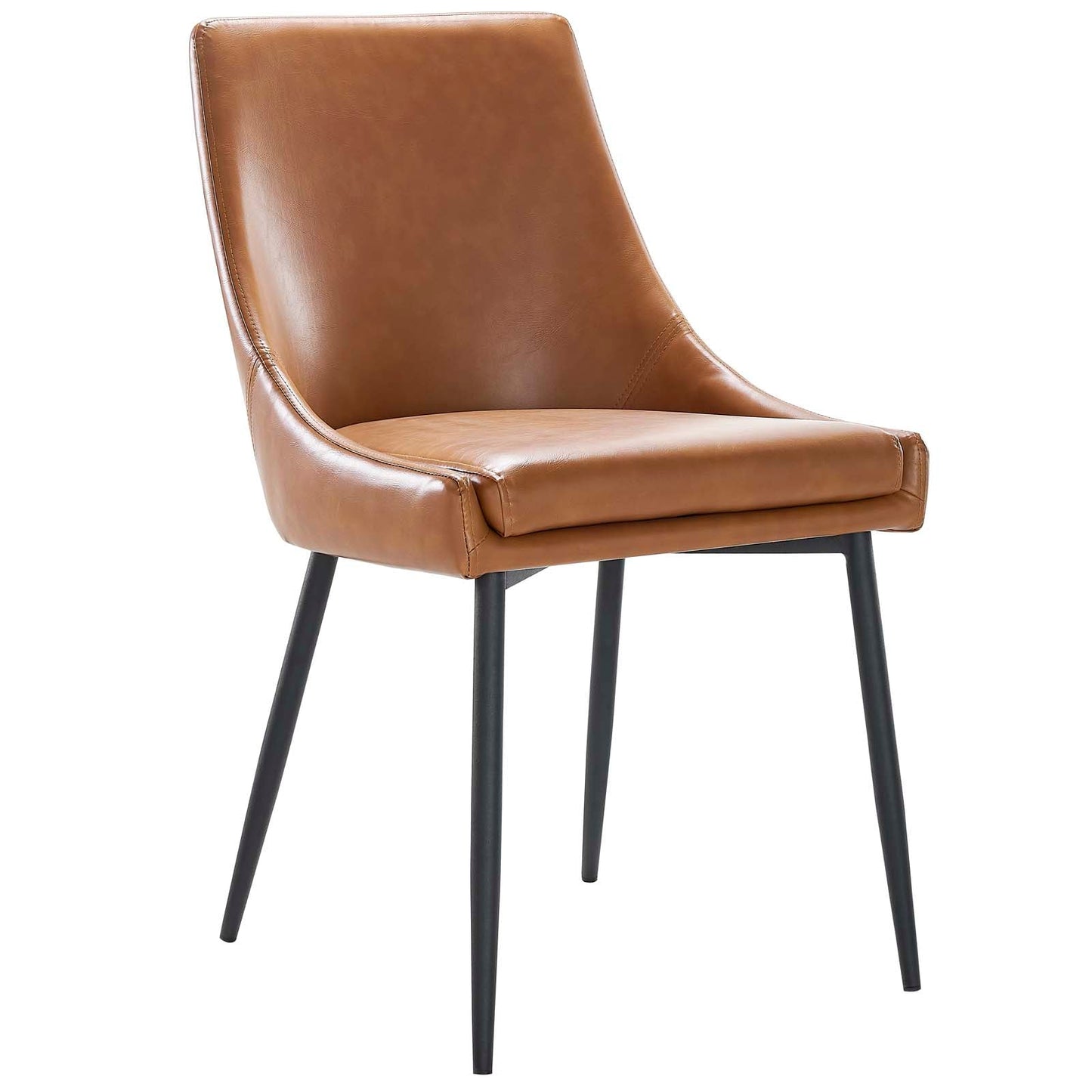 Modway Viscount Vegan Leather Dining Chairs - Set of 2 | Dining Chairs | Modishstore-14