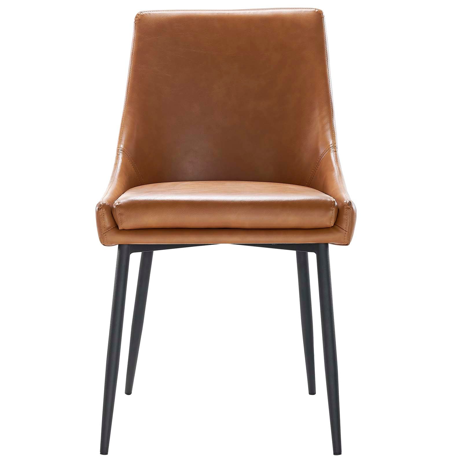 Modway Viscount Vegan Leather Dining Chairs - Set of 2 | Dining Chairs | Modishstore-10