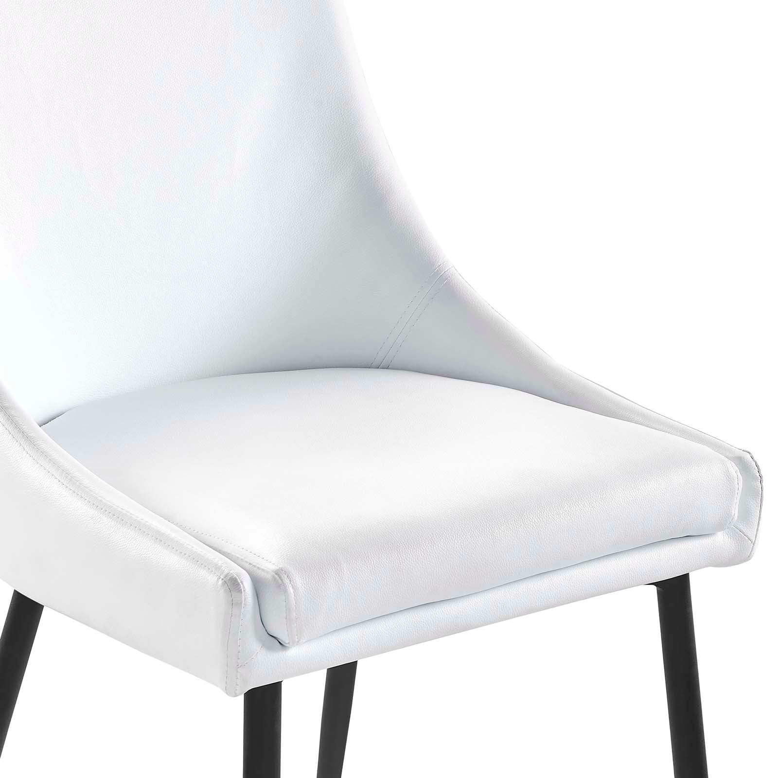 Modway Viscount Vegan Leather Dining Chairs - Set of 2 | Dining Chairs | Modishstore-17