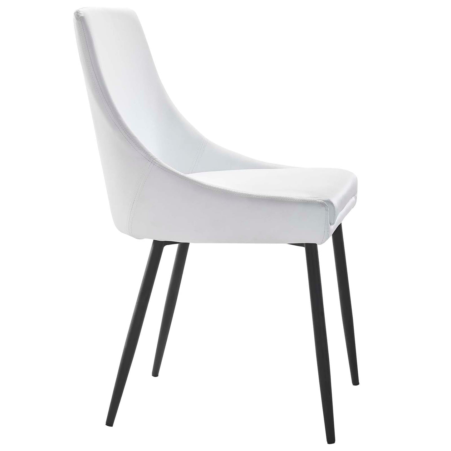 Modway Viscount Vegan Leather Dining Chairs - Set of 2 | Dining Chairs | Modishstore-19