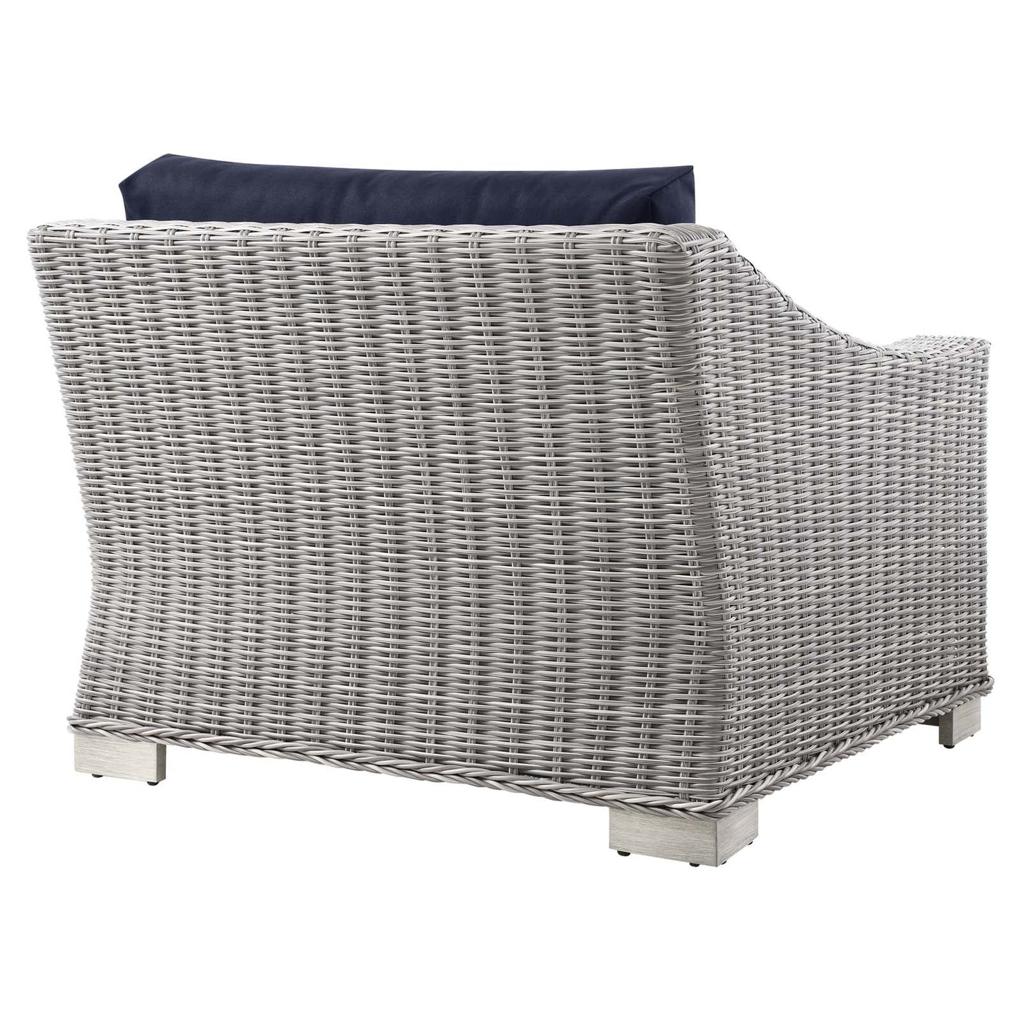 Modway Conway Outdoor Patio Wicker Rattan Left-Arm Chair | Outdoor Chairs | 