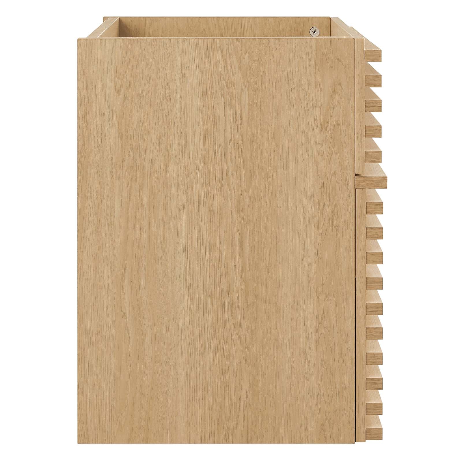Render 18" Wall-Mount Bathroom Vanity Cabinet By Modway - EEI-4848 | Bathroom Accessories | Modishstore - 18