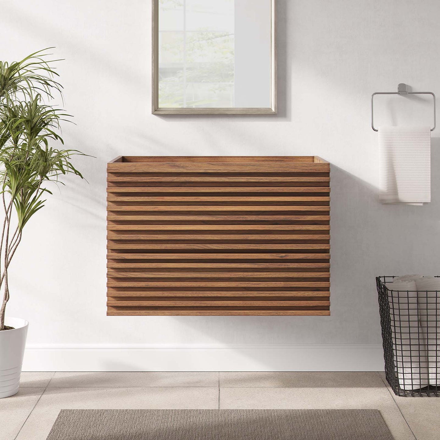 Render 30" Wall-Mount Bathroom Vanity By Modway - EEI-4850 | Bathroom Accessories | Modishstore - 26