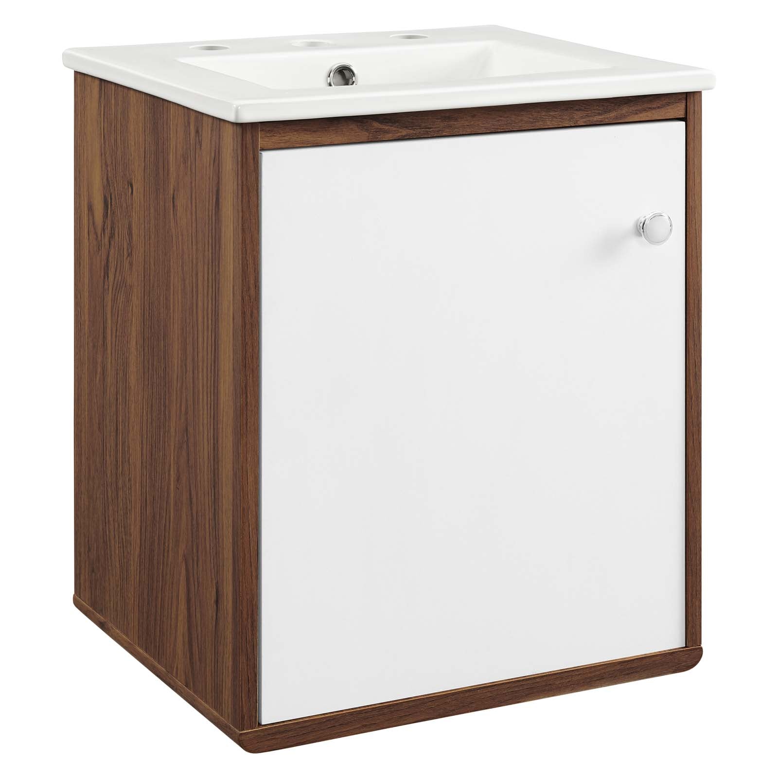 Transmit 18" Wall-Mount Bathroom Vanity By Modway | Bathroom Accessories | Modishstore-2