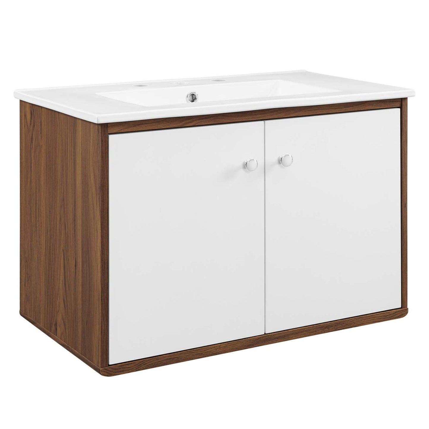 Modway Transmit 30" Wall-Mount Bathroom Vanity | Bathroom Accessories | Modishstore-2
