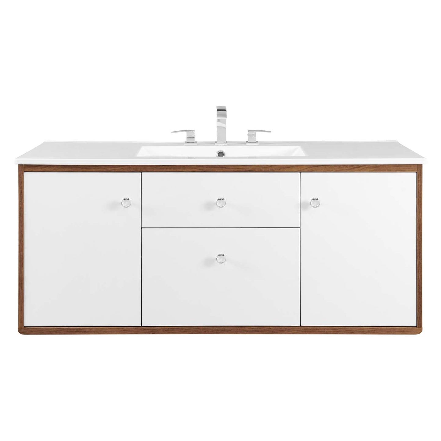 Modway Transmit 48" Wall-Mount Bathroom Vanity | Bathroom Accessories | Modishstore-4