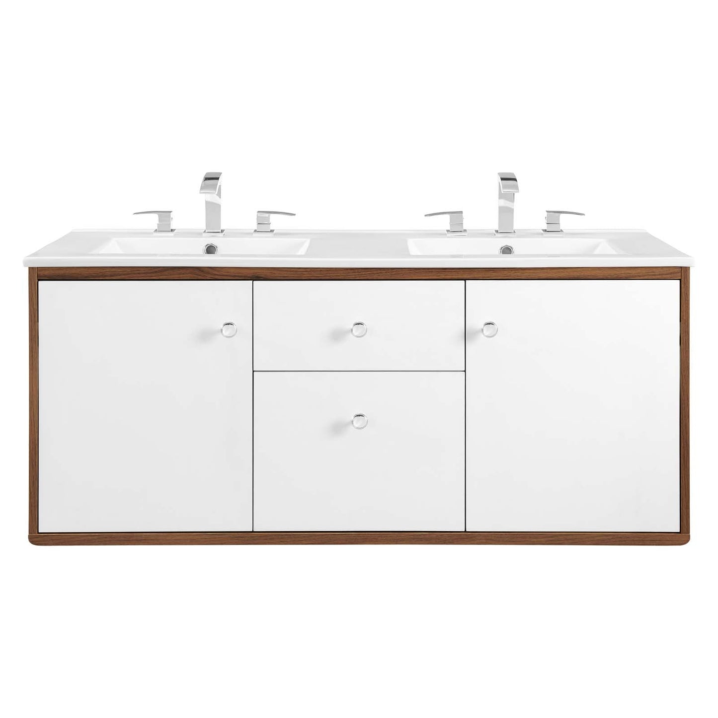 Modway Transmit 48" Wall-Mount Bathroom Vanity | Bathroom Accessories | Modishstore-3