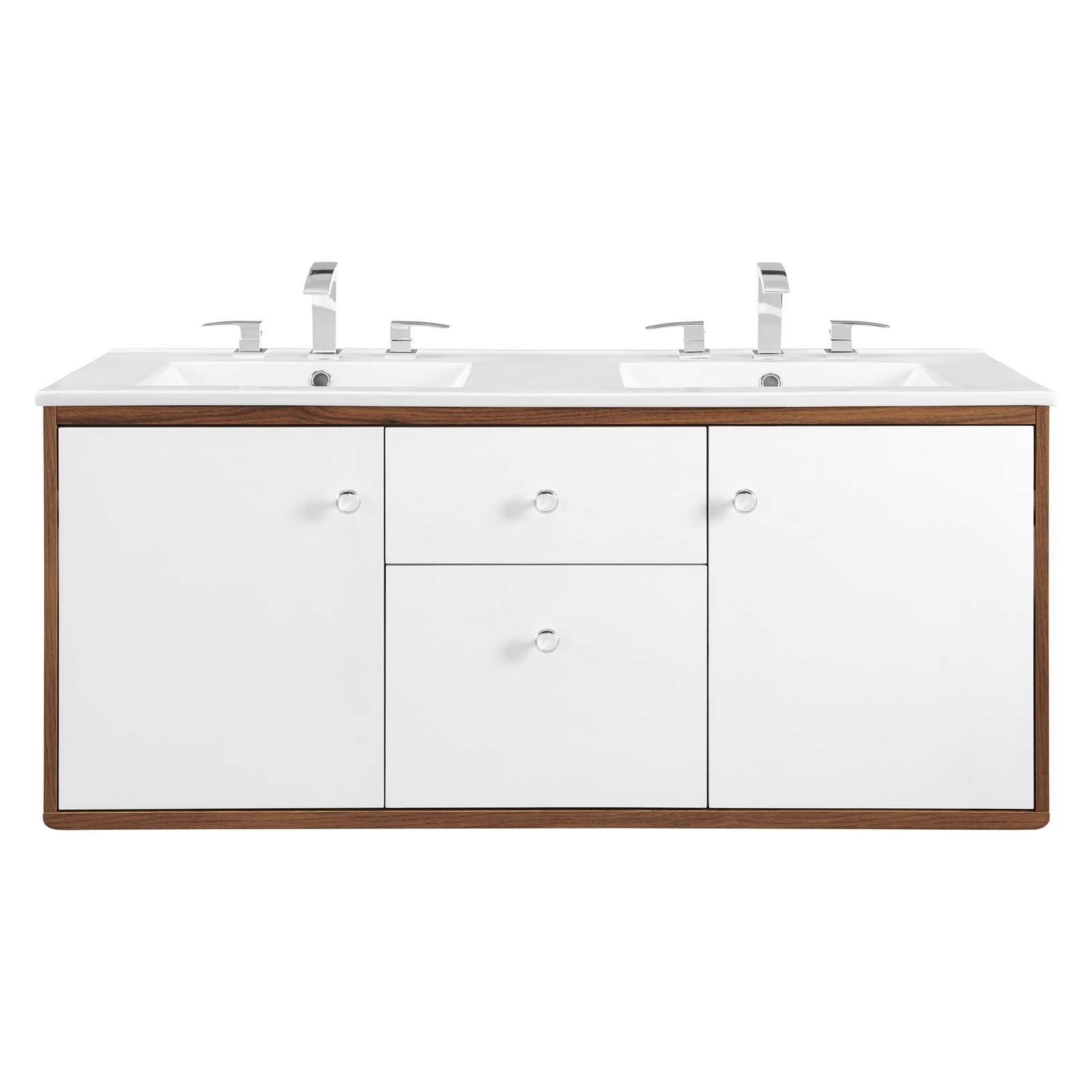 Modway Transmit 48" Wall-Mount Bathroom Vanity | Bathroom Accessories | Modishstore-3