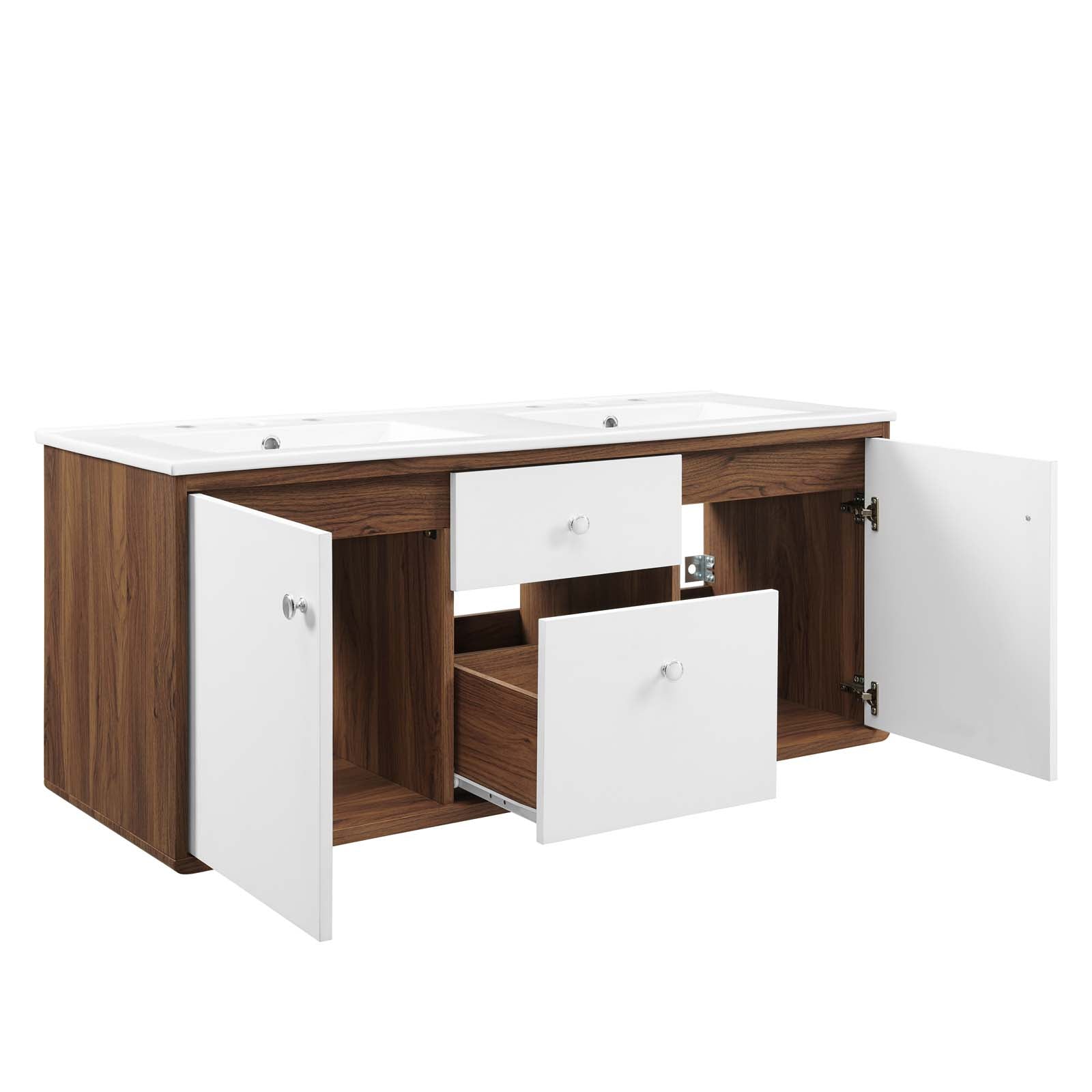 Modway Transmit 48" Wall-Mount Bathroom Vanity | Bathroom Accessories | Modishstore-5