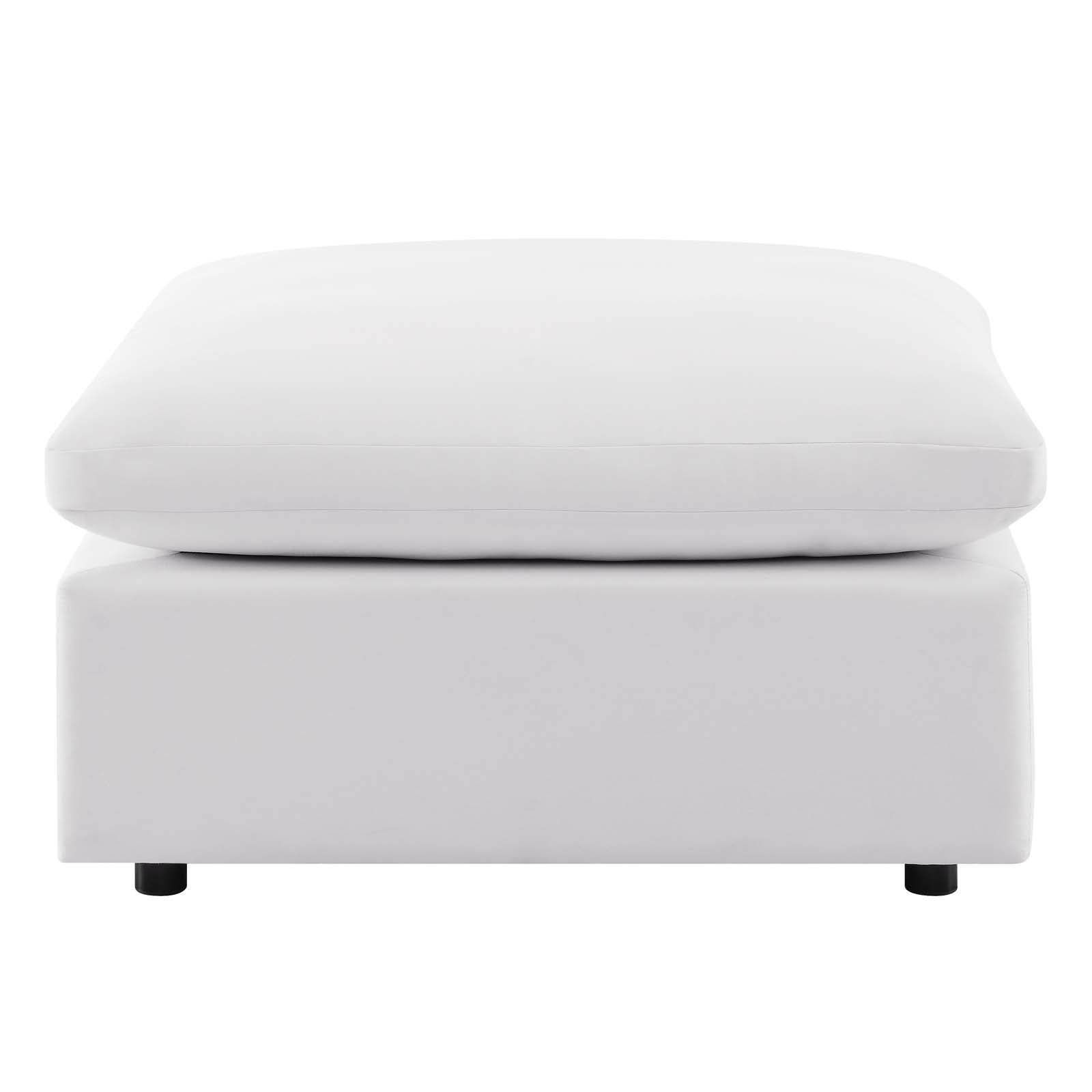 Commix Overstuffed Outdoor Patio Ottoman By Modway | Outdoor Ottomans | 