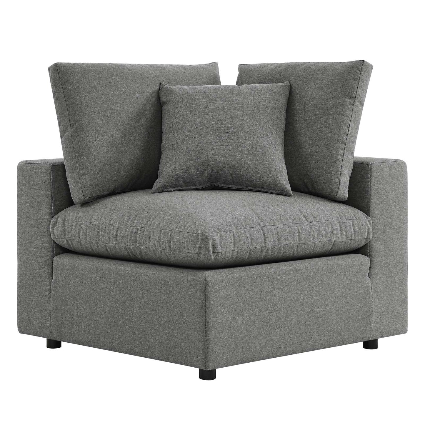 Modway Commix Overstuffed Outdoor Patio Corner Chair | Outdoor Sofas, Loveseats & Sectionals | 