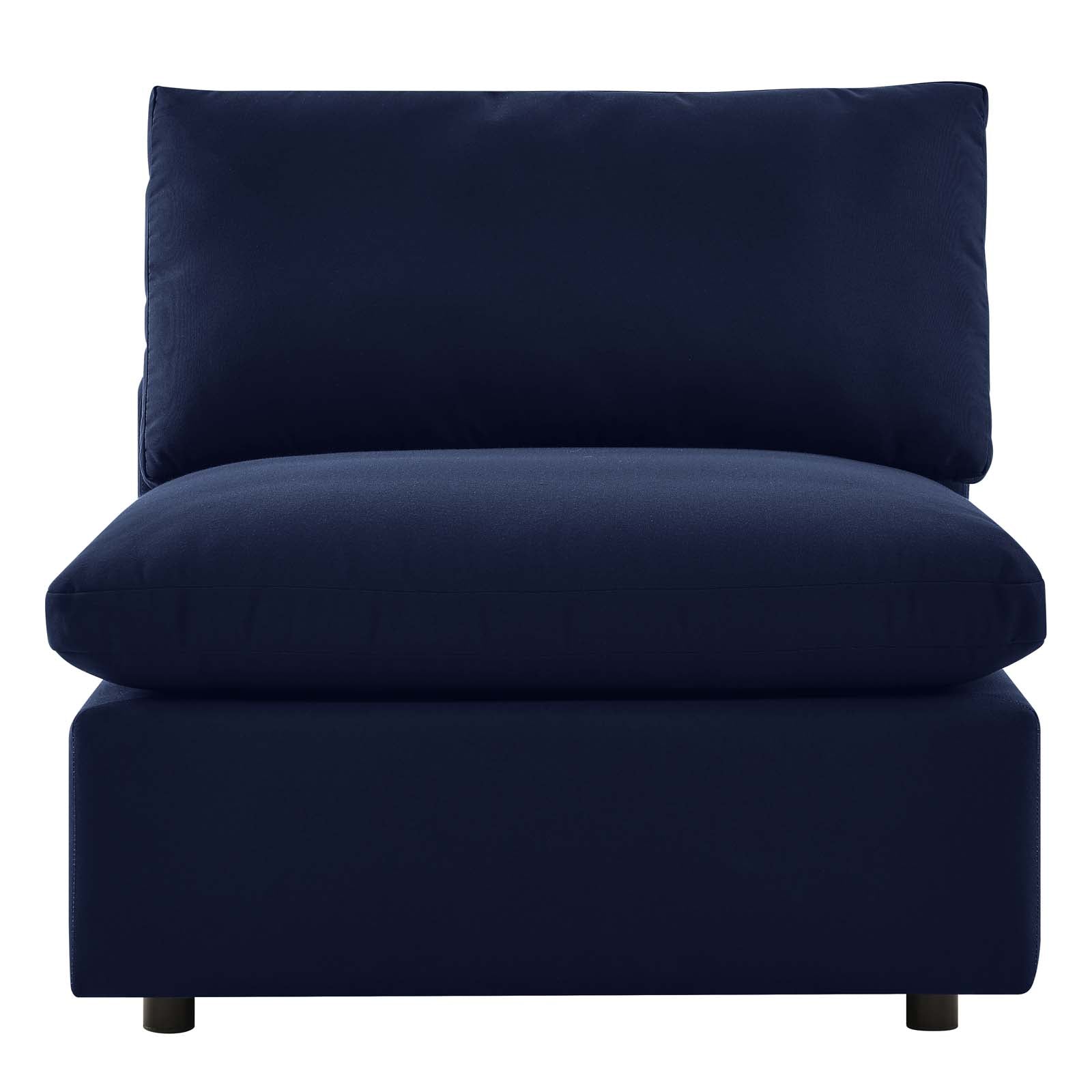Modway Commix Sunbrella® Outdoor Patio Armless Chair | Outdoor Sofas, Loveseats & Sectionals | 