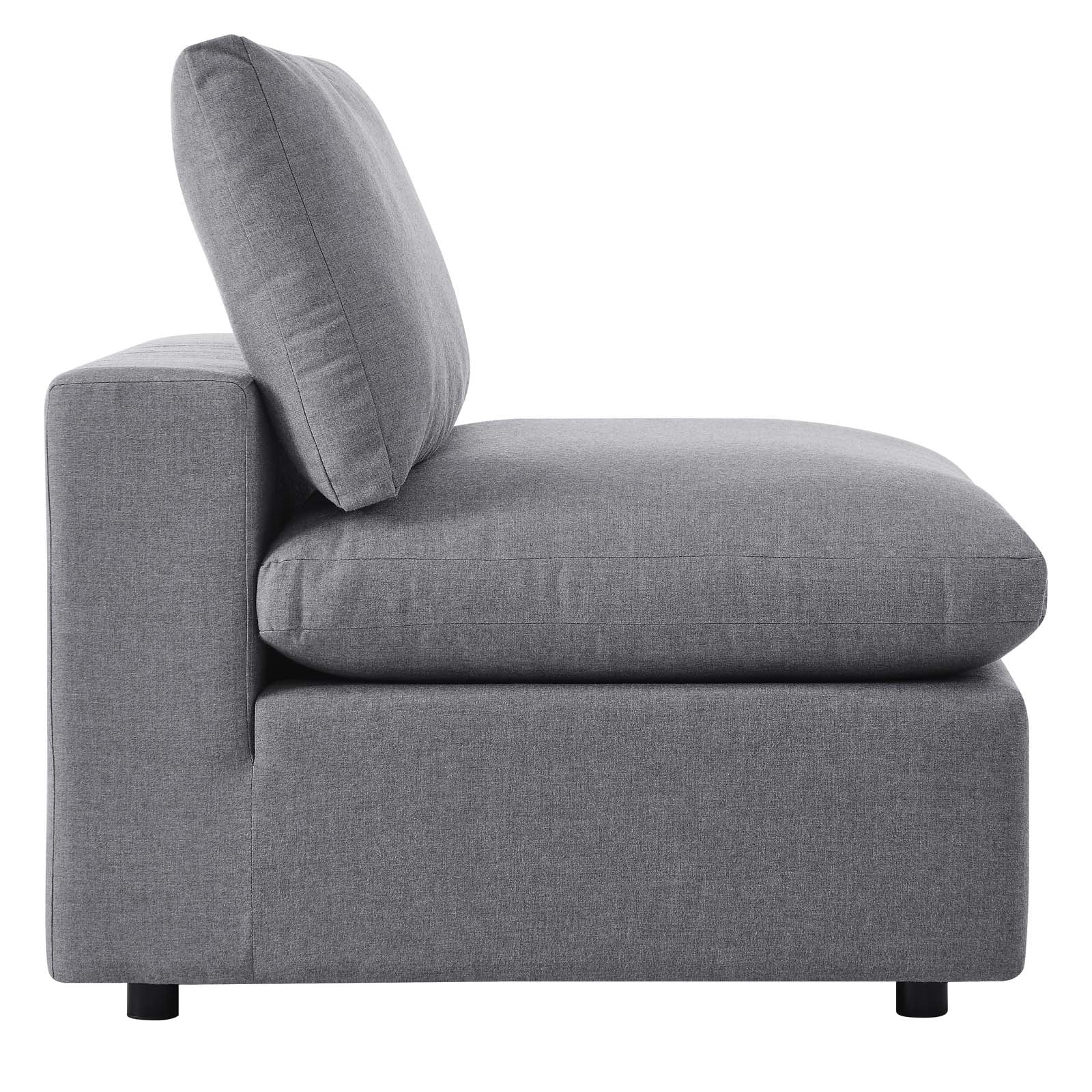 Modway Commix Sunbrella® Outdoor Patio Armless Chair | Outdoor Sofas, Loveseats & Sectionals | 