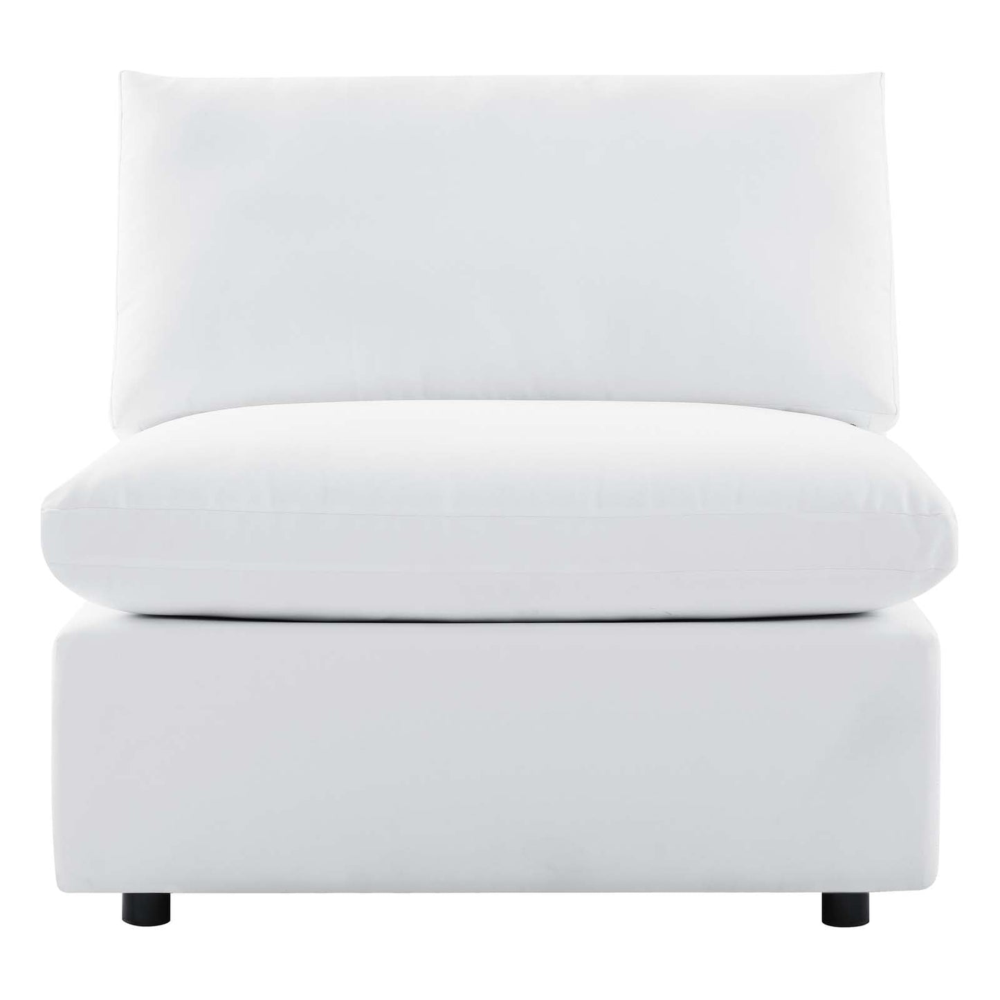 Modway Commix Sunbrella® Outdoor Patio Armless Chair | Outdoor Sofas, Loveseats & Sectionals | 
