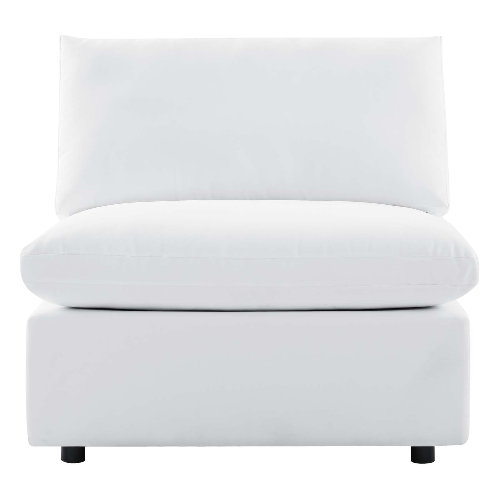 Modway Commix Sunbrella® Outdoor Patio Armless Chair | Outdoor Sofas, Loveseats & Sectionals | 