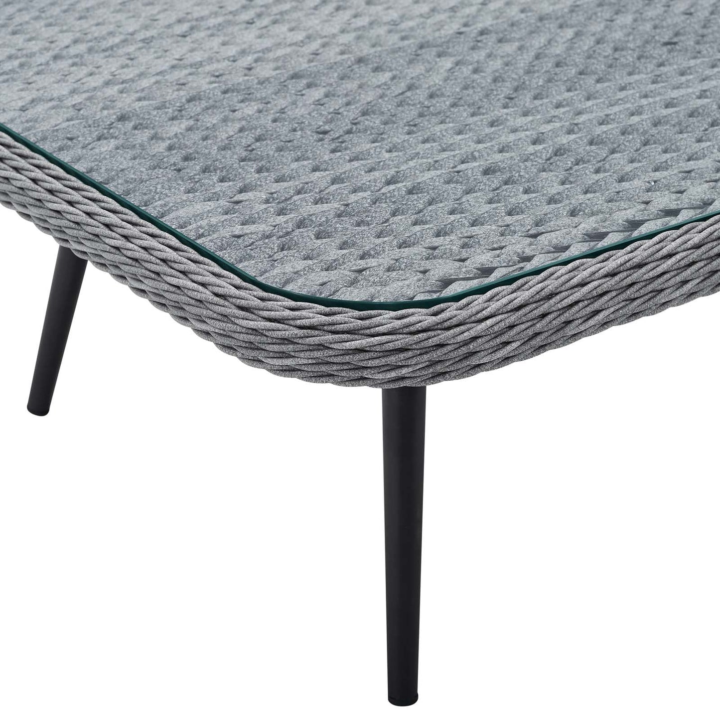 Modway Endeavor Outdoor Patio Wicker Rattan Outdoor Patio Wicker Rattan Seating Set | Outdoor Sofas, Loveseats & Sectionals | 