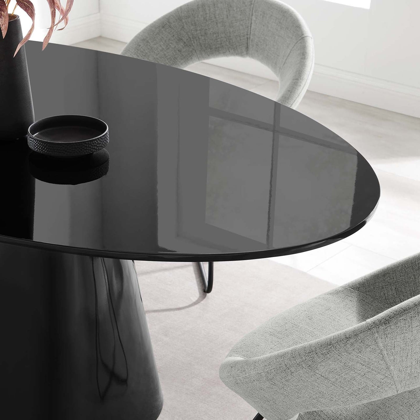 Provision 75" Oval Dining Table By Modway - EEI-4912 | Dining Tables | Modishstore - 8