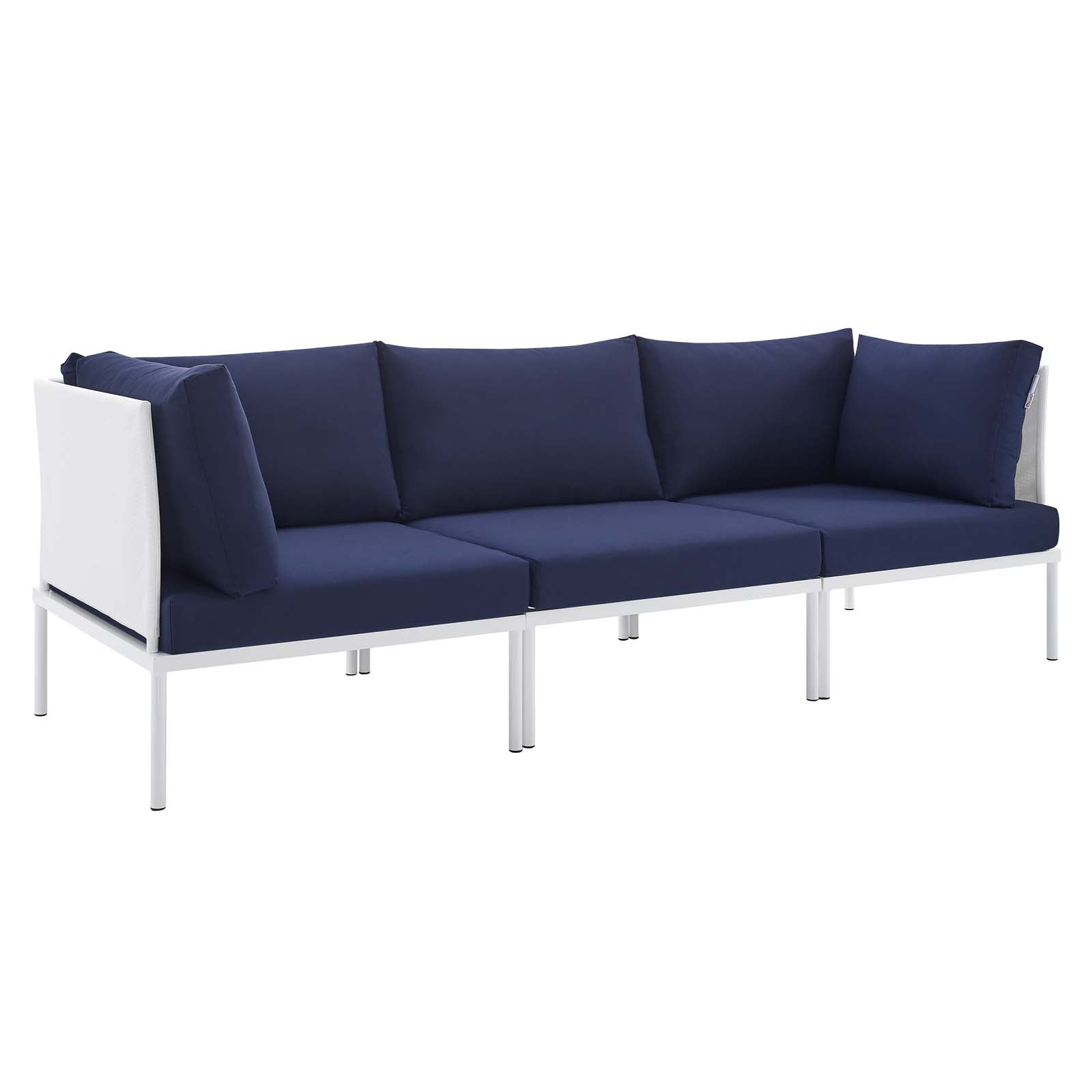Modway Harmony Sunbrella® Outdoor Patio Aluminum Sofa | Outdoor Sofas, Loveseats & Sectionals | 
