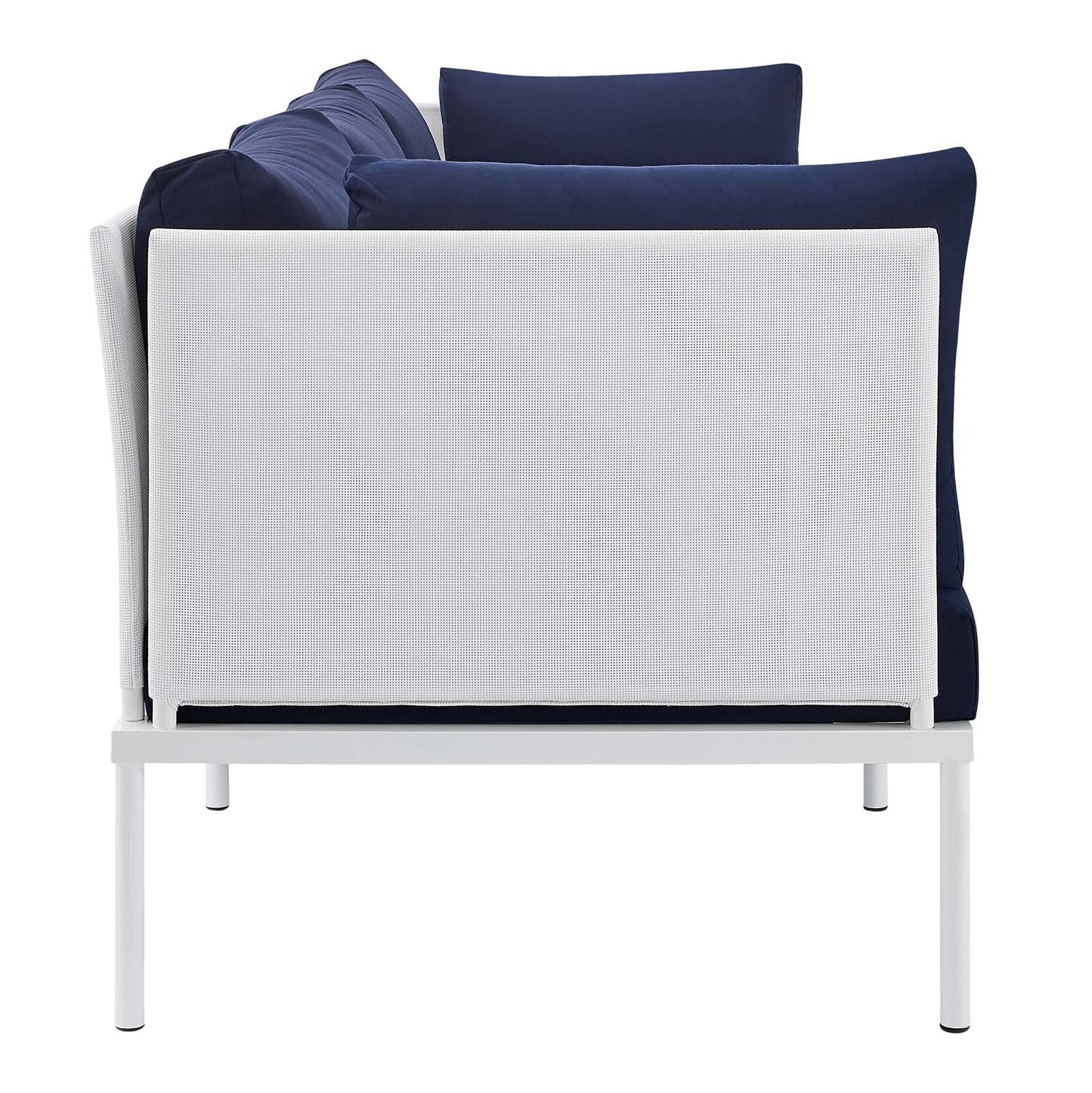 Modway Harmony Sunbrella® Outdoor Patio Aluminum Sofa | Outdoor Sofas, Loveseats & Sectionals | 