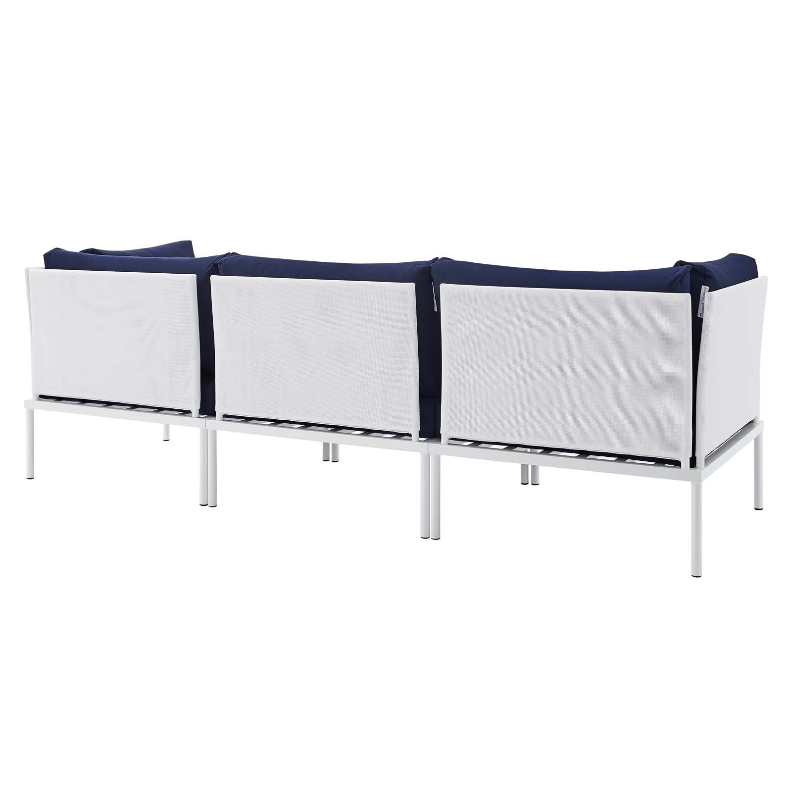 Modway Harmony Sunbrella® Outdoor Patio Aluminum Sofa | Outdoor Sofas, Loveseats & Sectionals | 