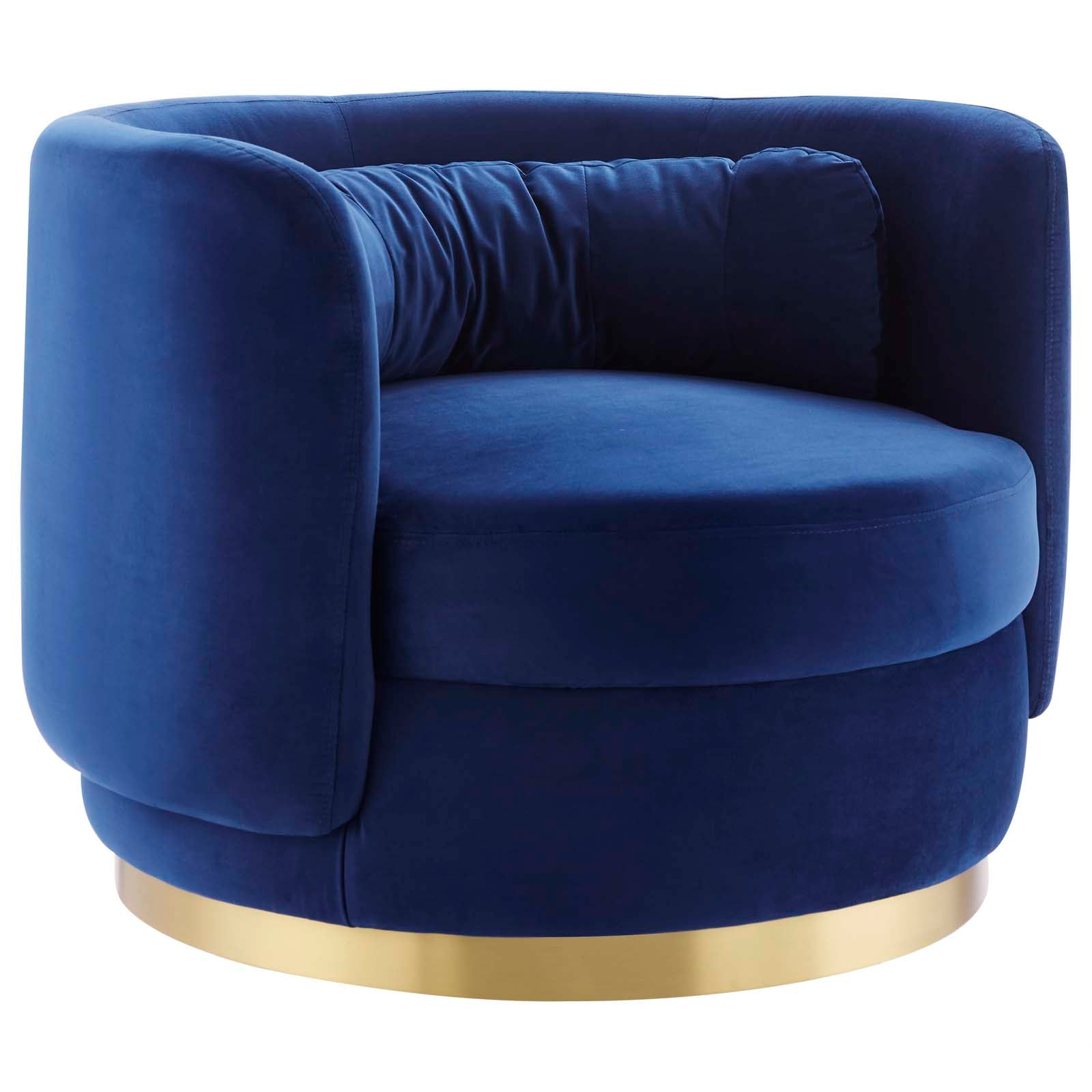 Relish Performance Velvet Performance Velvet Swivel Chair By Modway | Armchairs | Modishstore-8