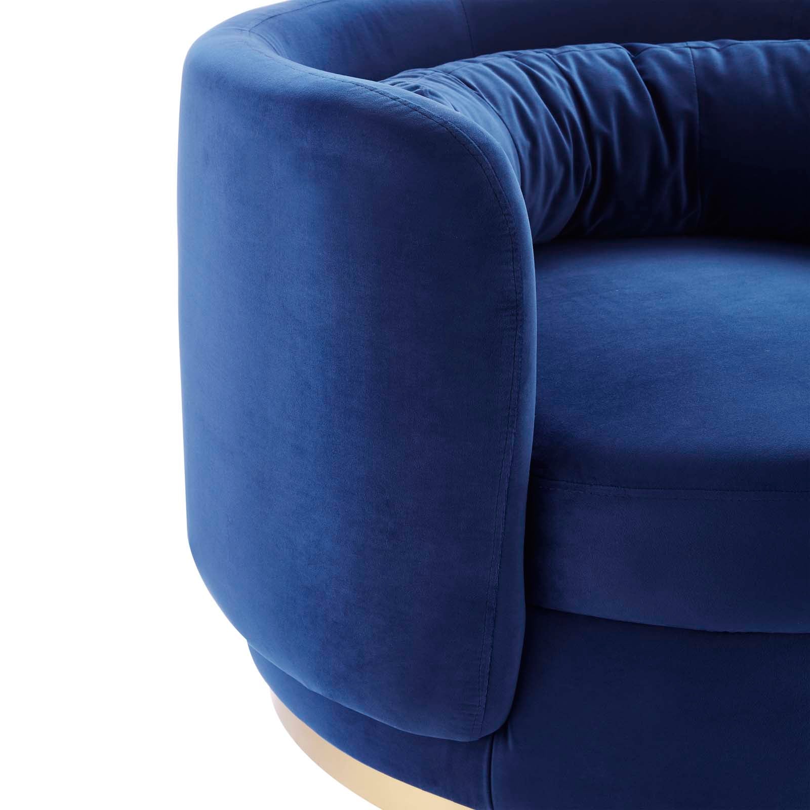 Relish Performance Velvet Performance Velvet Swivel Chair By Modway | Armchairs | Modishstore-11