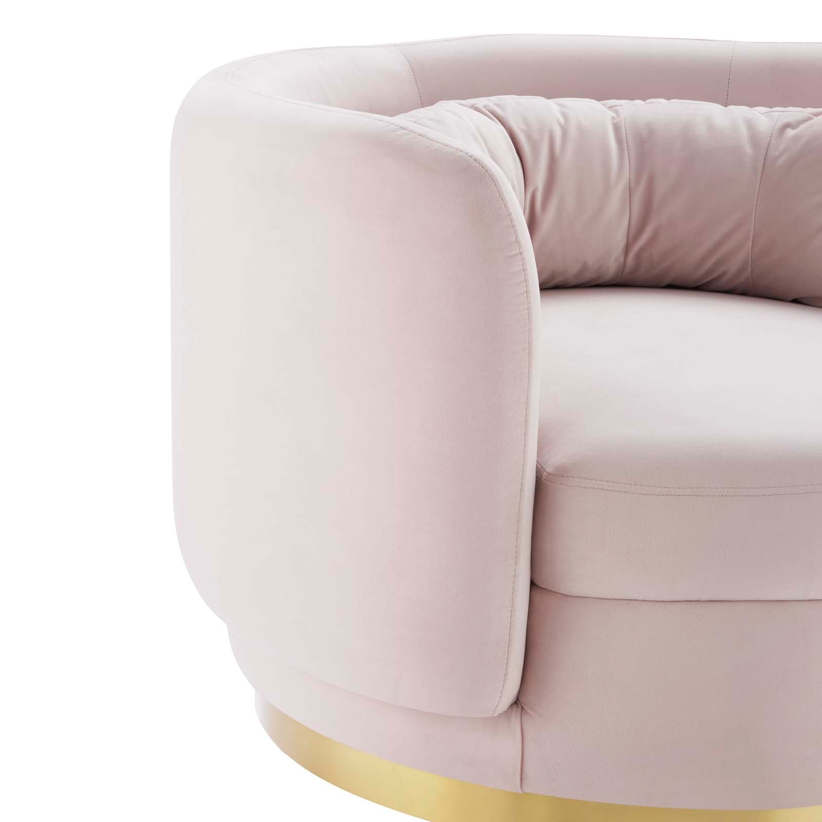 Relish Performance Velvet Performance Velvet Swivel Chair By Modway | Armchairs | Modishstore-18