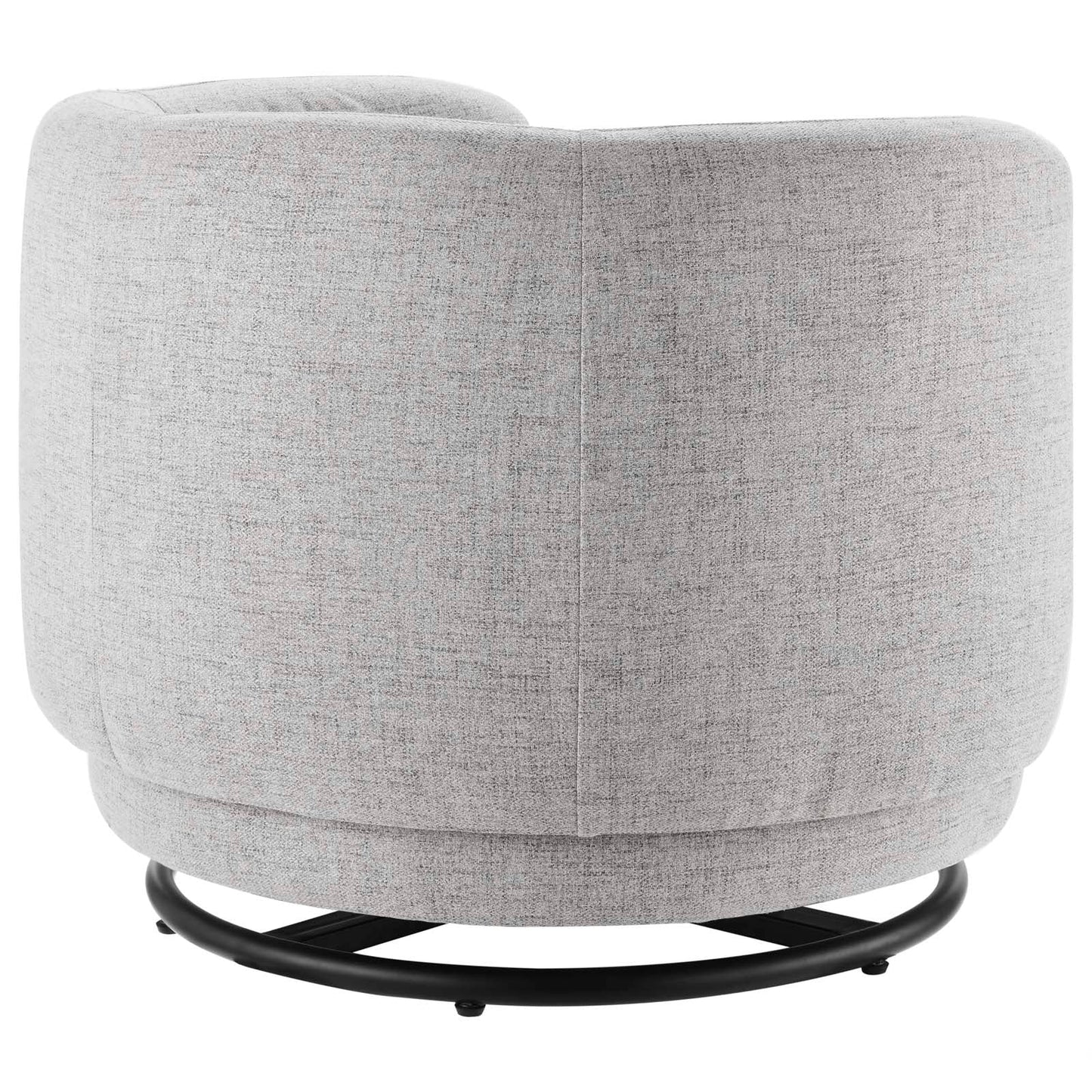 Relish Fabric Upholstered Upholstered Fabric Swivel Chair By Modway | Armchairs | Modishstore-4