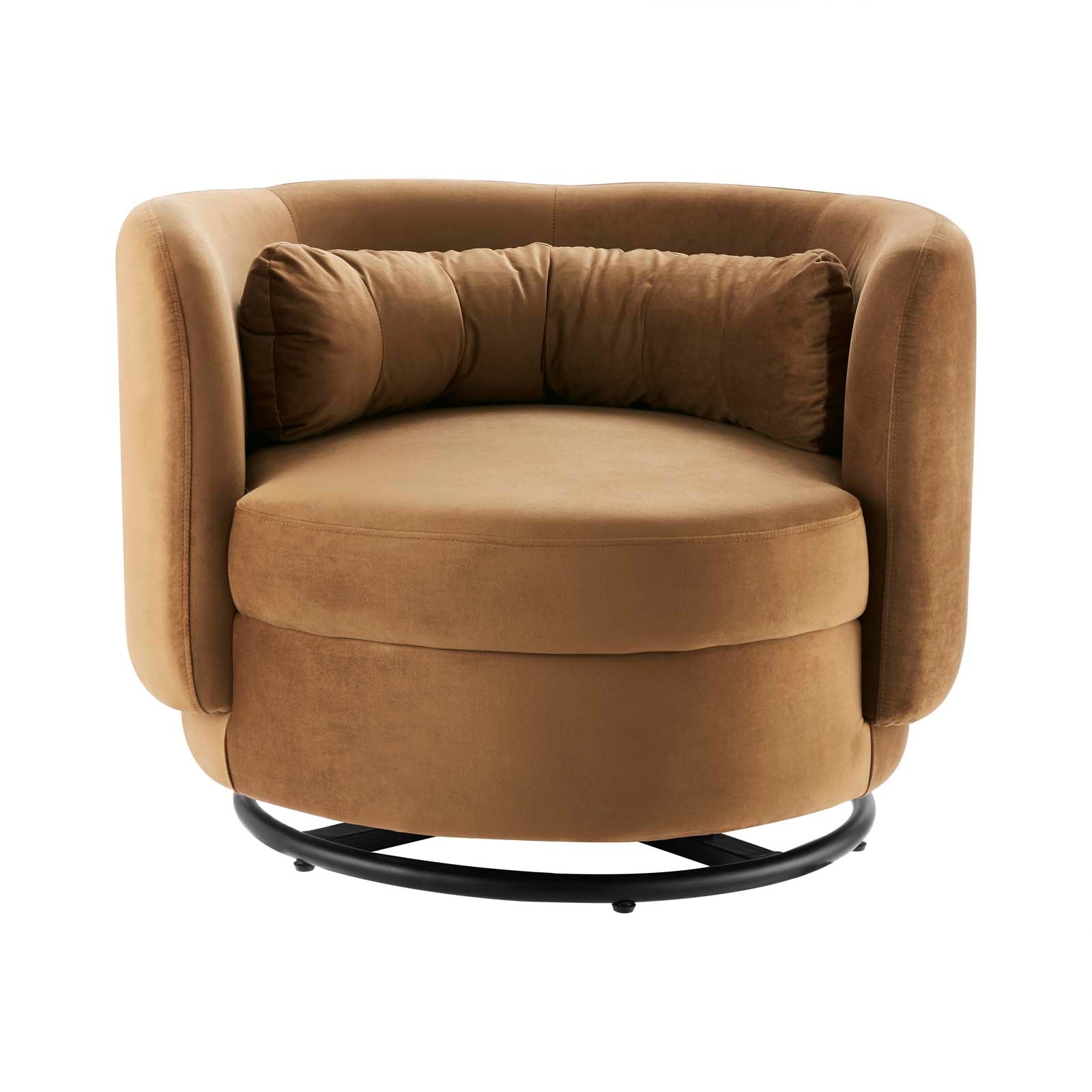 Relish Performance Velvet Performance Velvet Swivel Chair By Modway | Armchairs | Modishstore-6