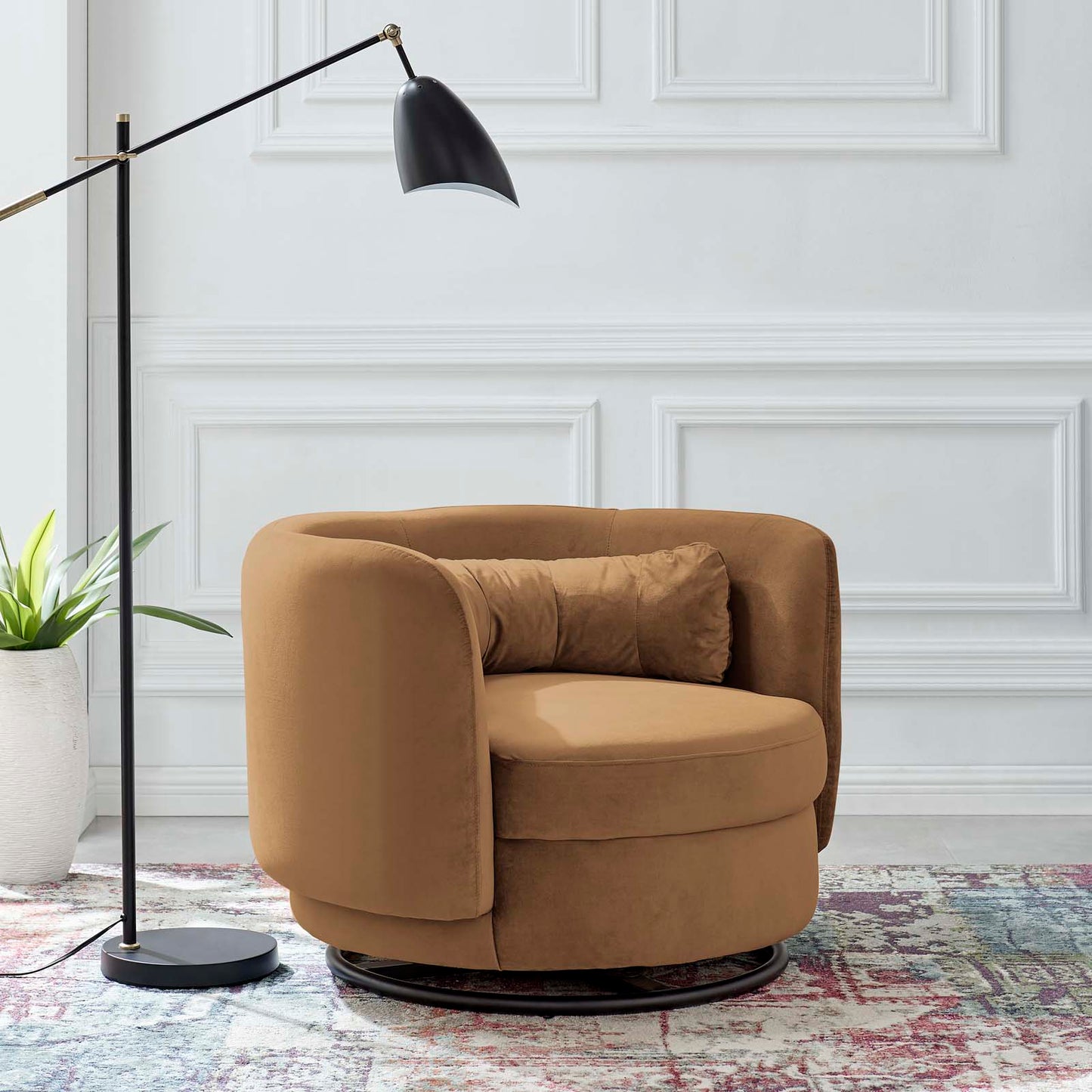 Relish Performance Velvet Performance Velvet Swivel Chair By Modway | Armchairs | Modishstore