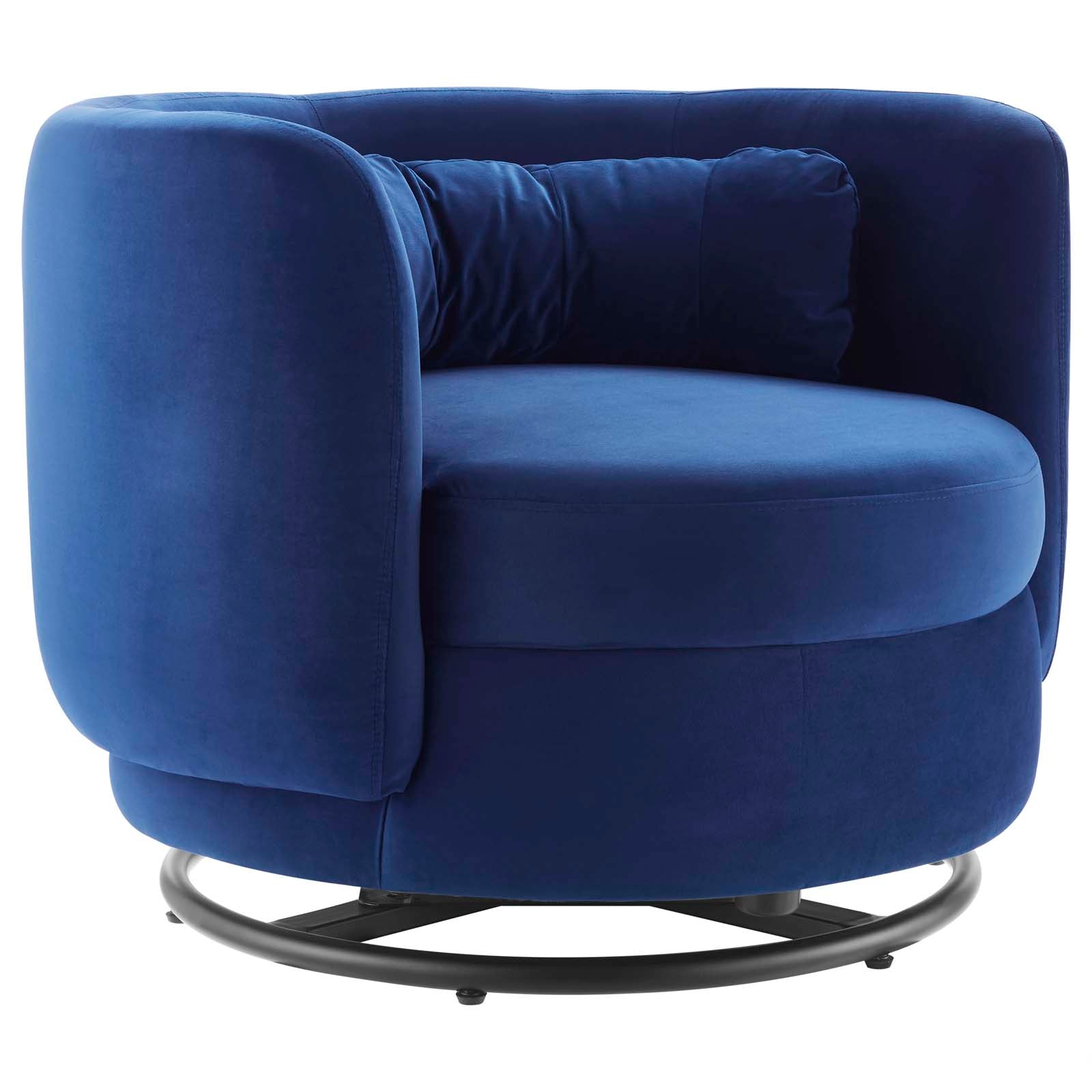 Relish Performance Velvet Performance Velvet Swivel Chair By Modway | Armchairs | Modishstore-23