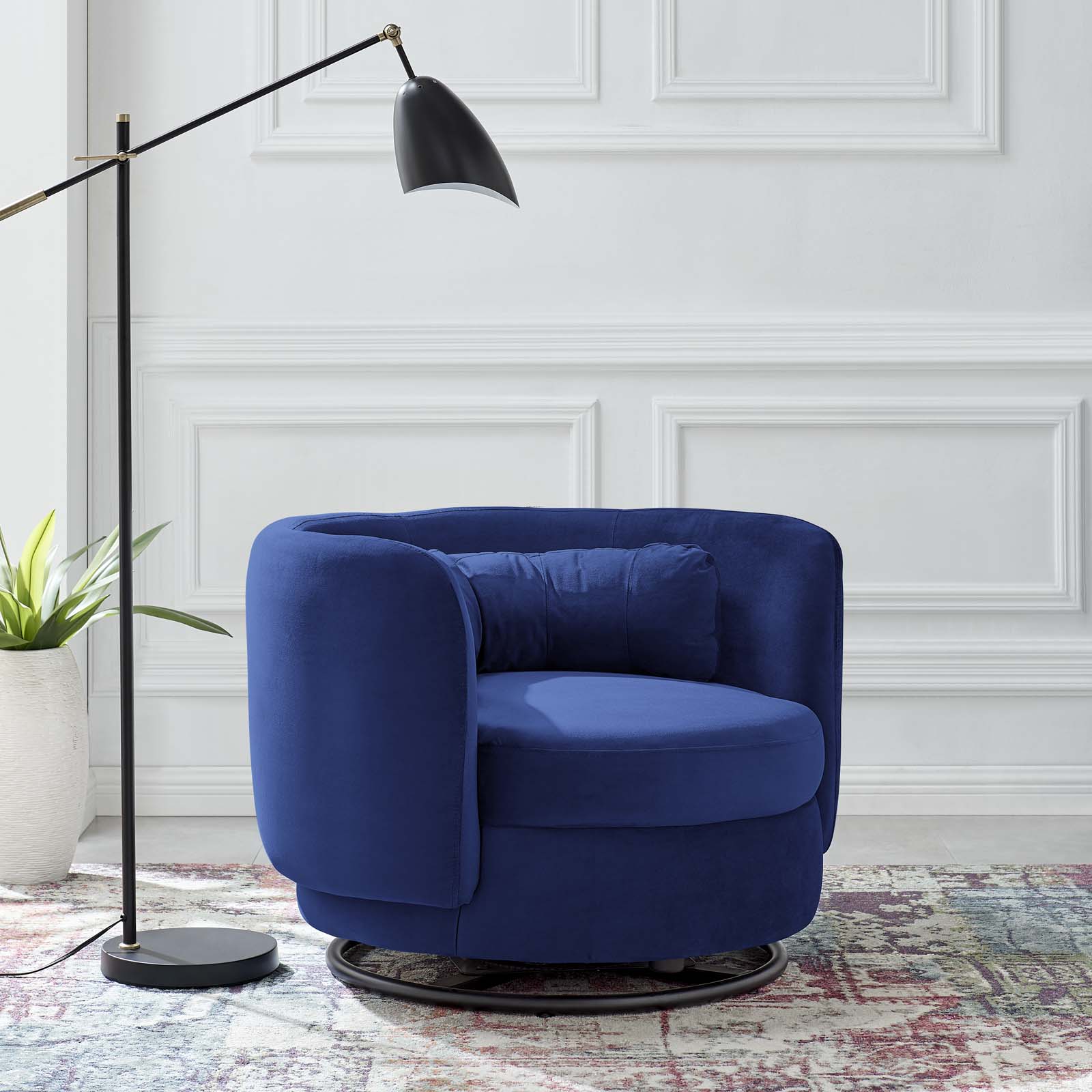 Relish Performance Velvet Performance Velvet Swivel Chair By Modway | Armchairs | Modishstore-22